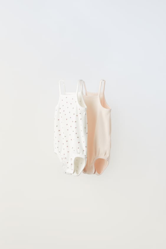 TWO-PACK OF BODYSUITS - Light pink ZARA United States