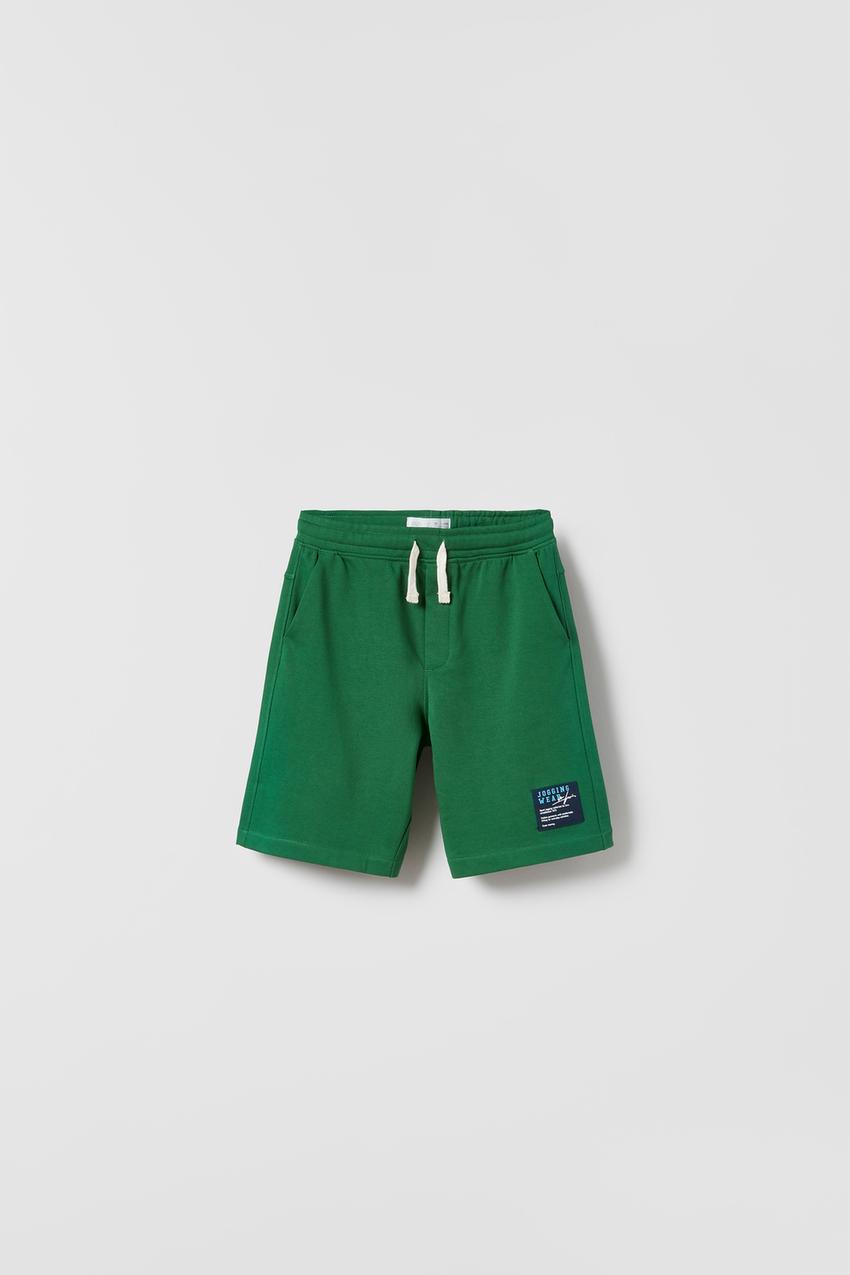 Zara green short Clearance