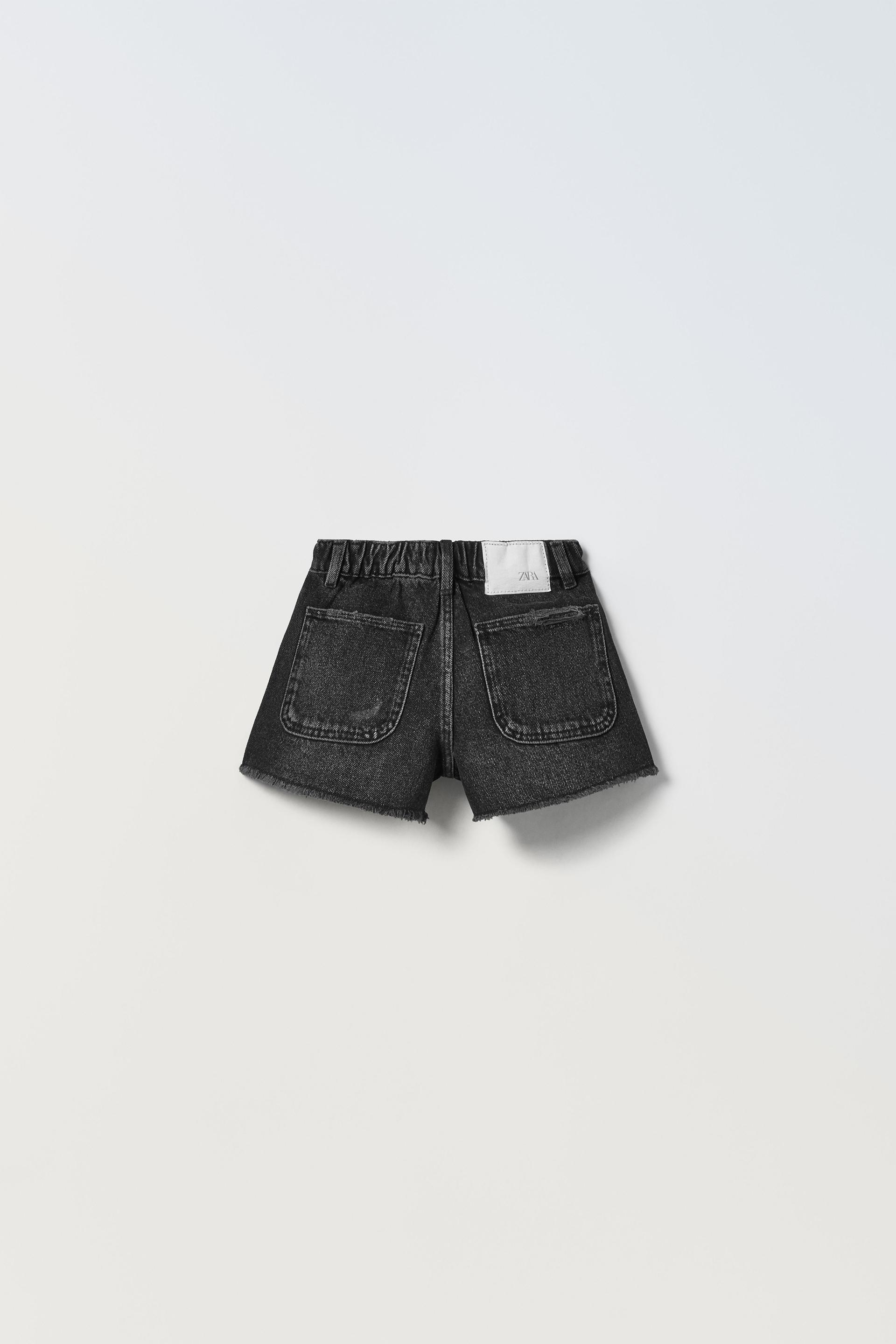 Zara basic black shorts Clearance