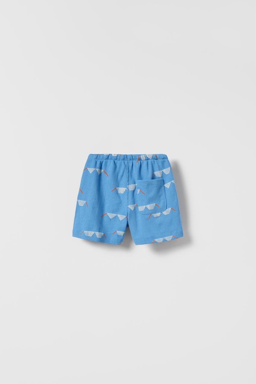 Short estampado 2025 zara