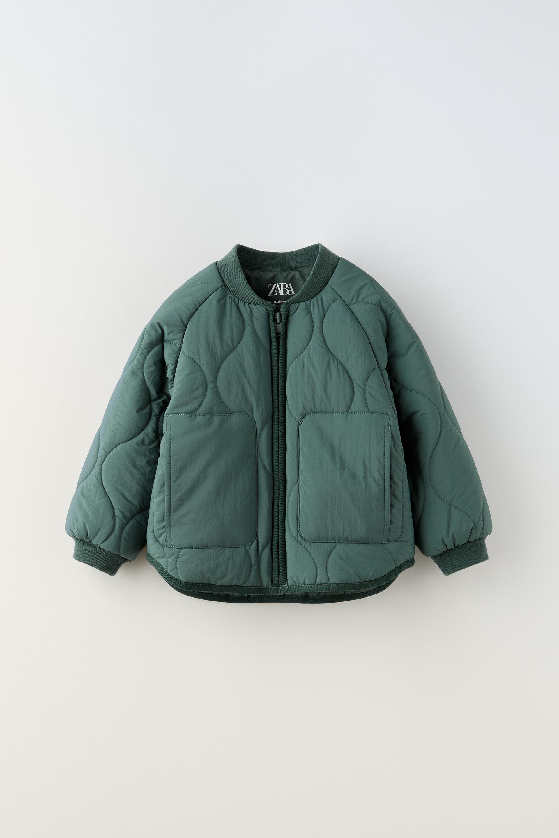 Zara quilted bomber Clearance
