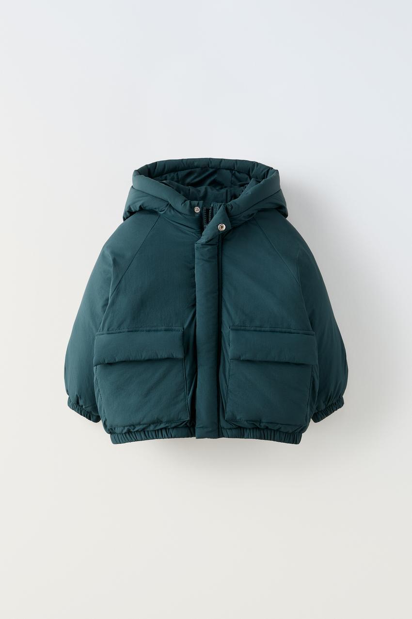 Zara water repellent down filled coat Clearance