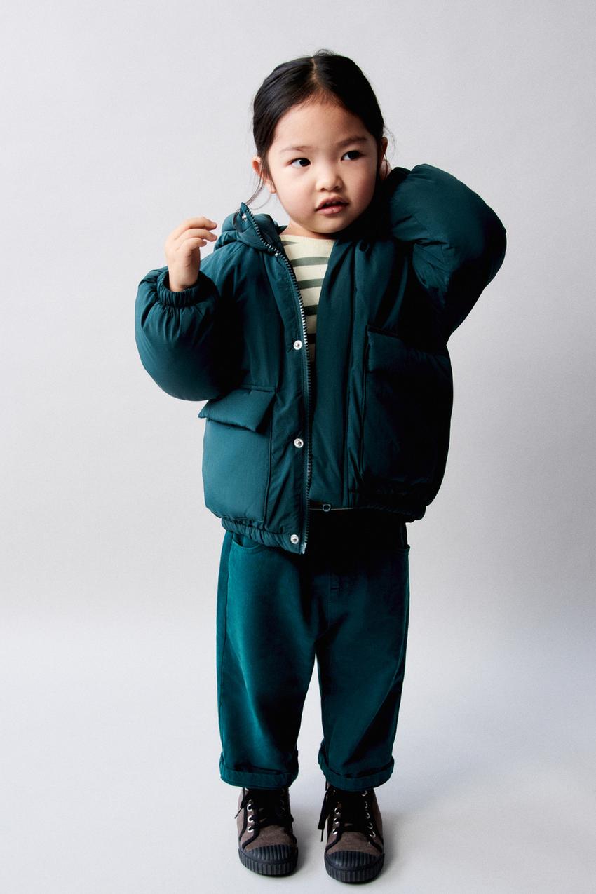 Zara water repellent down filled coat Clearance