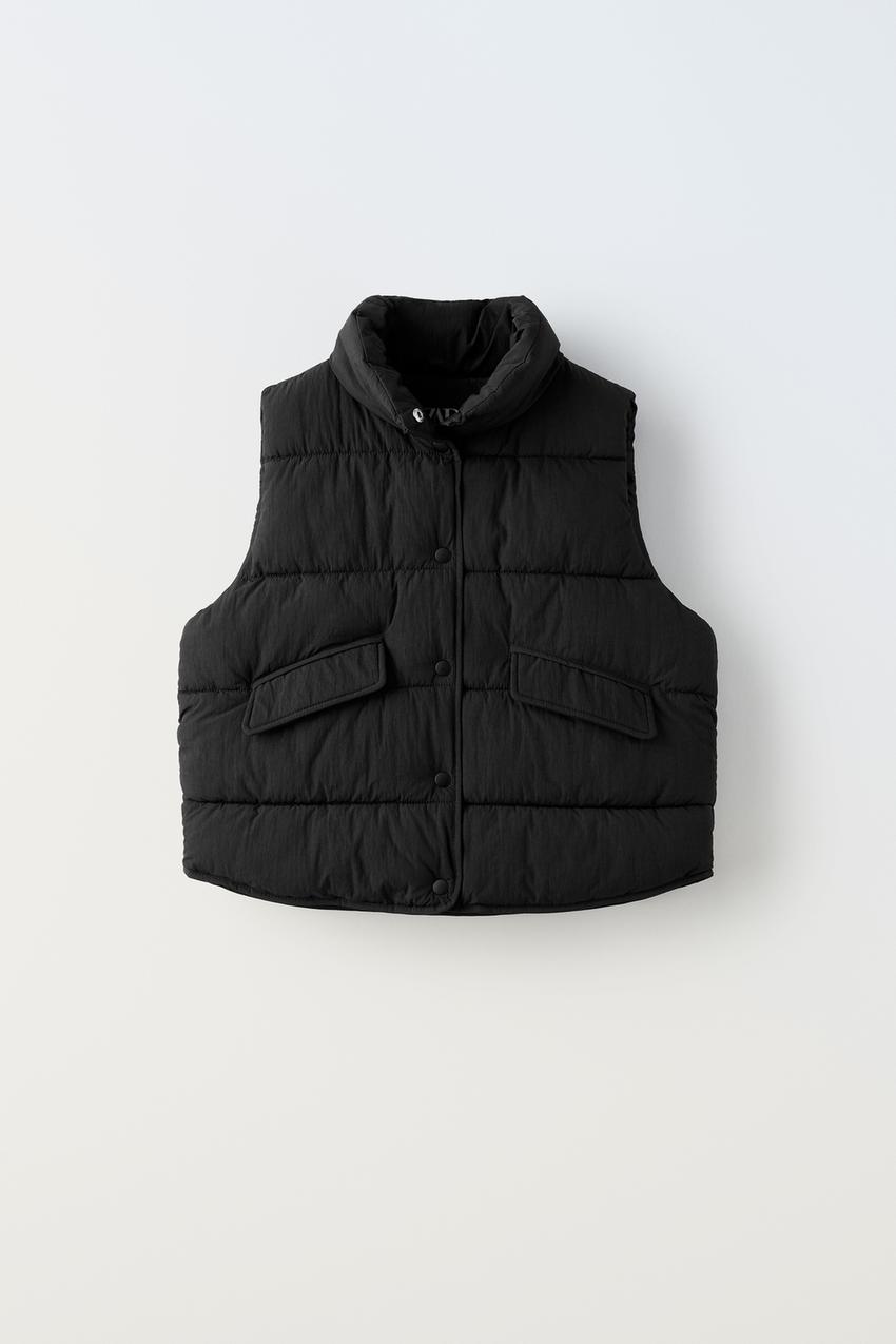 Sleeveless gilet zara Clearance