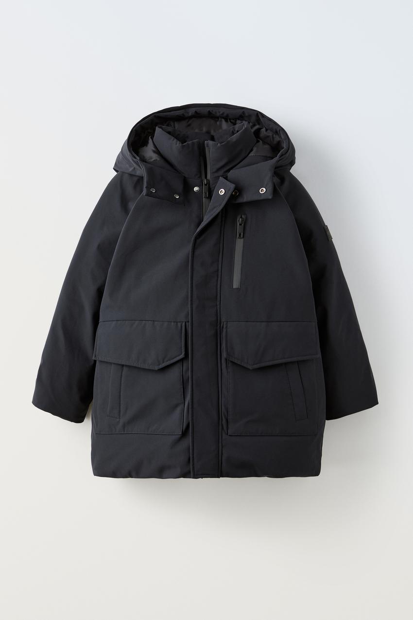 Zara basic parka Clearance