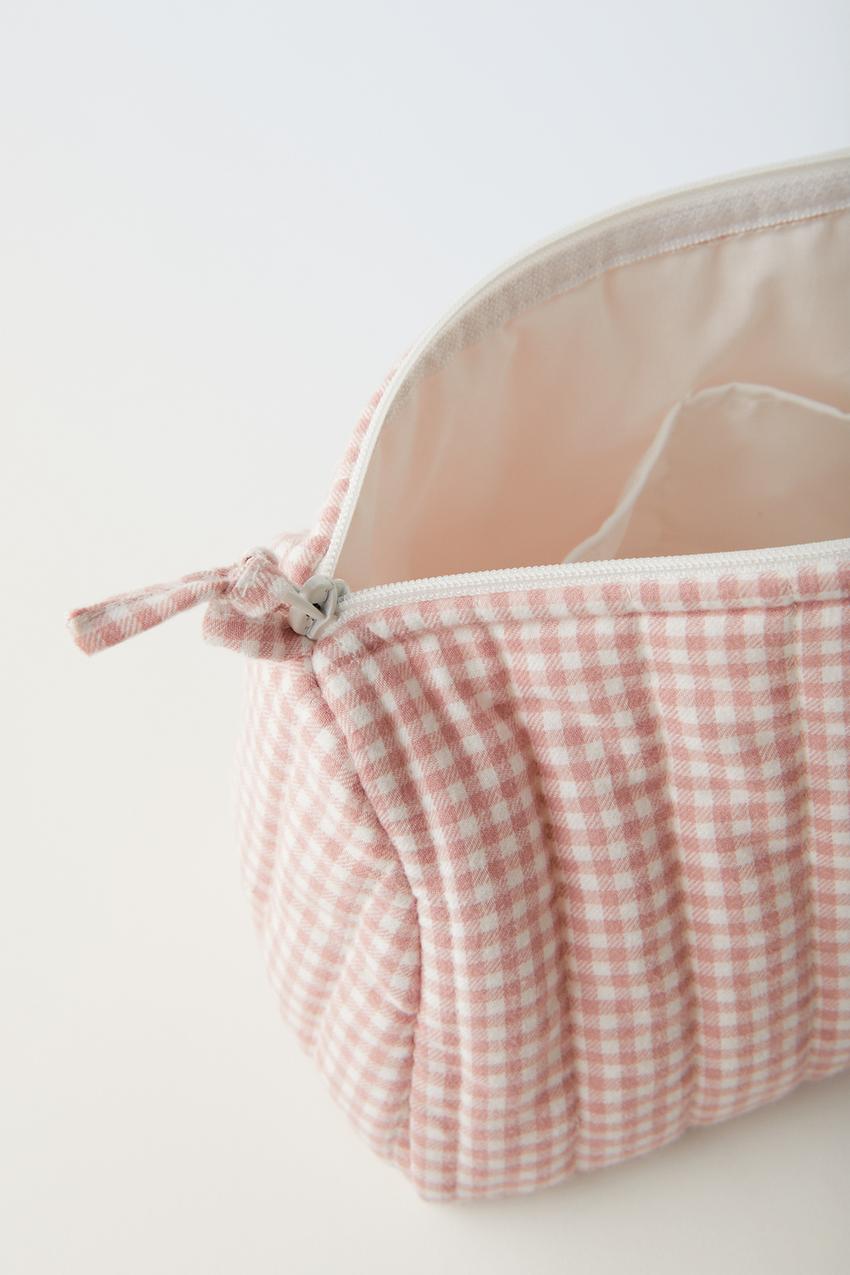 Gingham bag zara Clearance