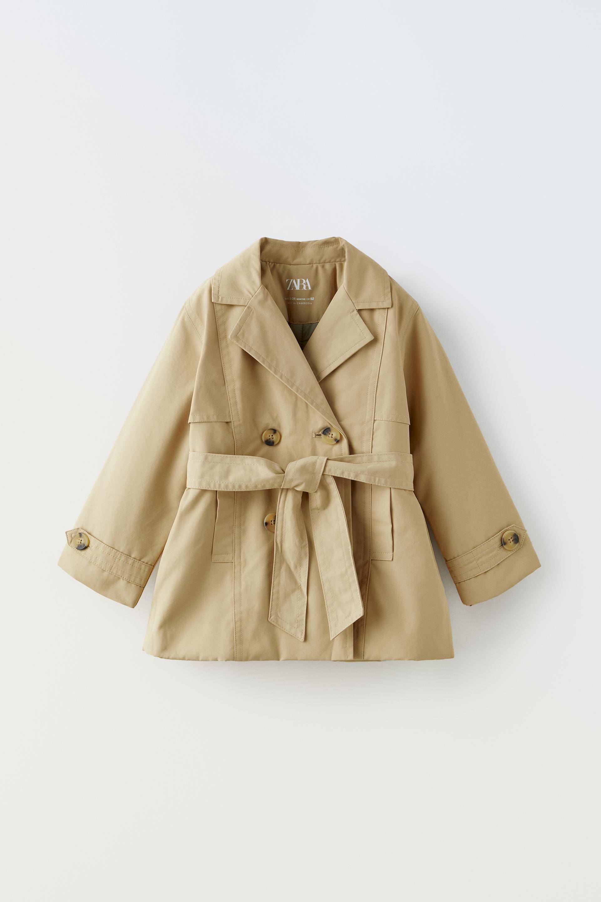Zara basic trench Clearance