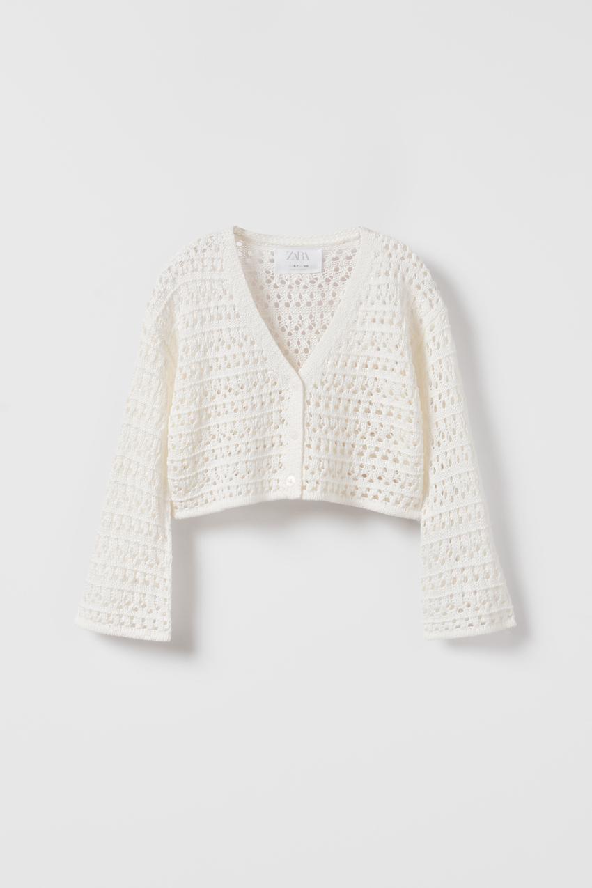 Knitted cardigan zara Clearance