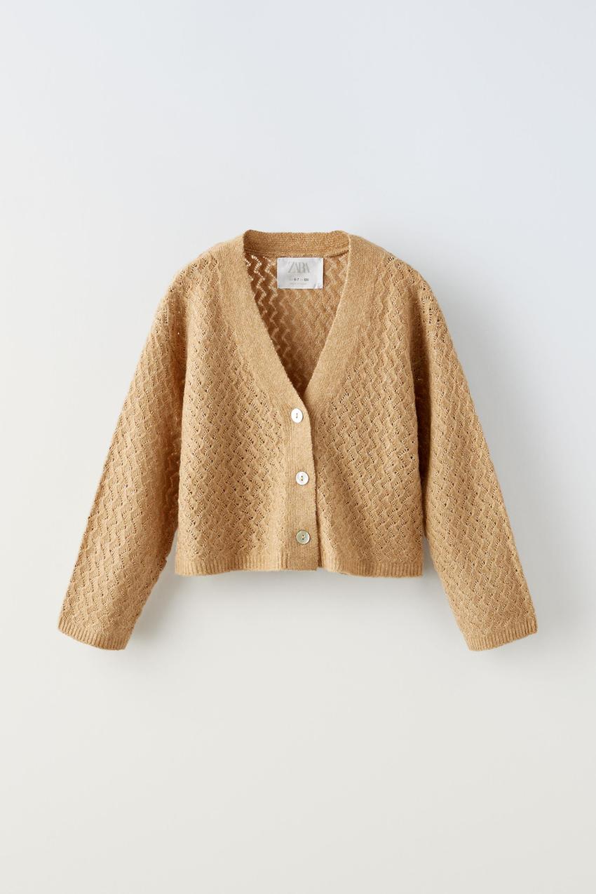 Knitted cardigan zara Clearance