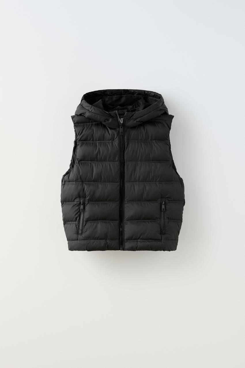 Sleeveless gilet zara Clearance