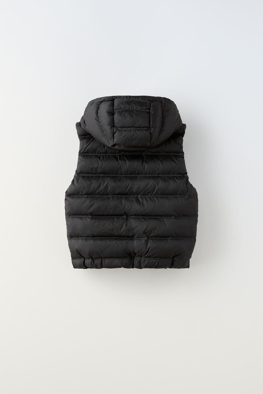 Lightweight Puffer Vest Zara Puffer Bodywarmer Zara Puffer Vest