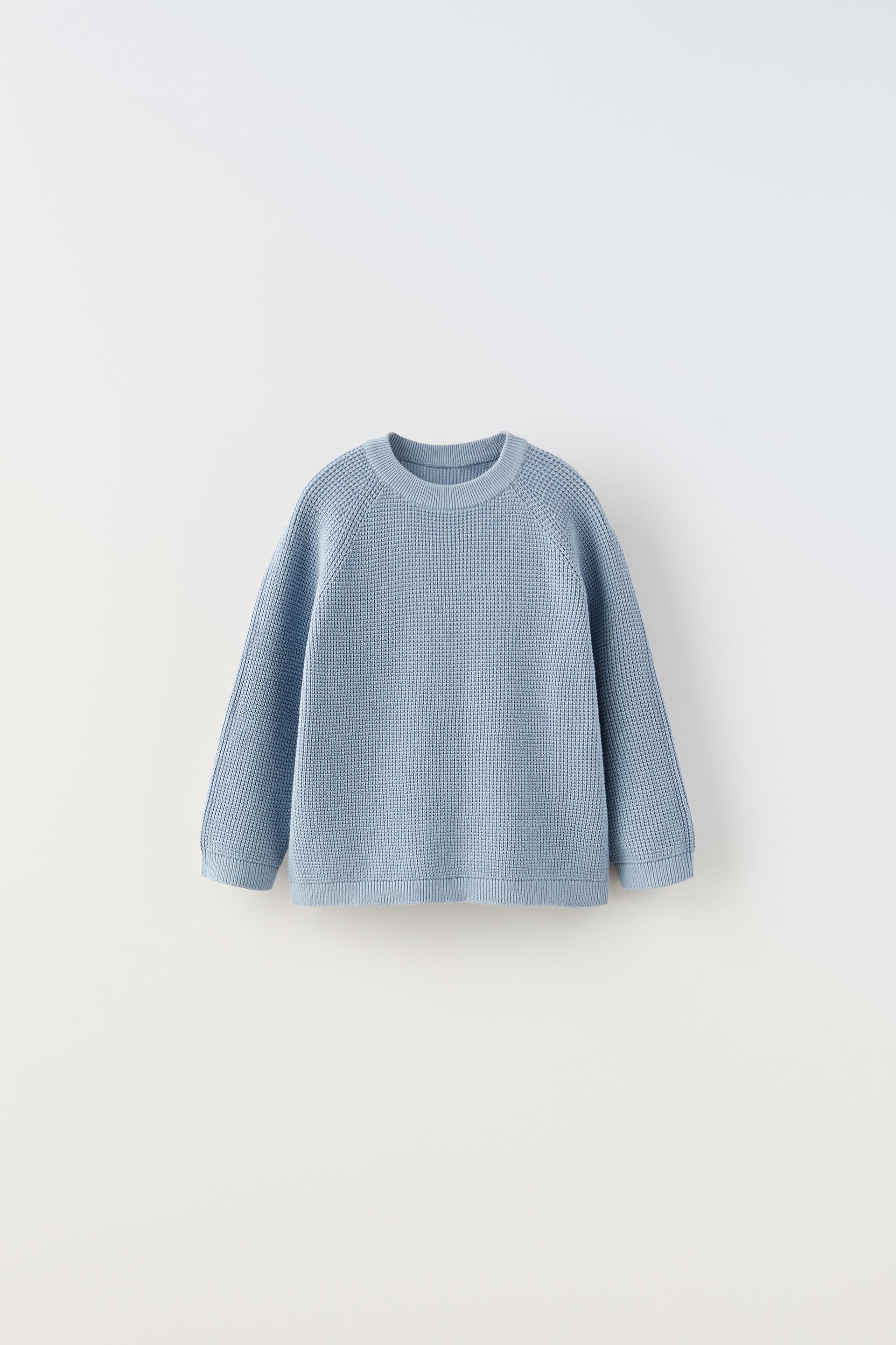 Pale blue jumper zara Clearance