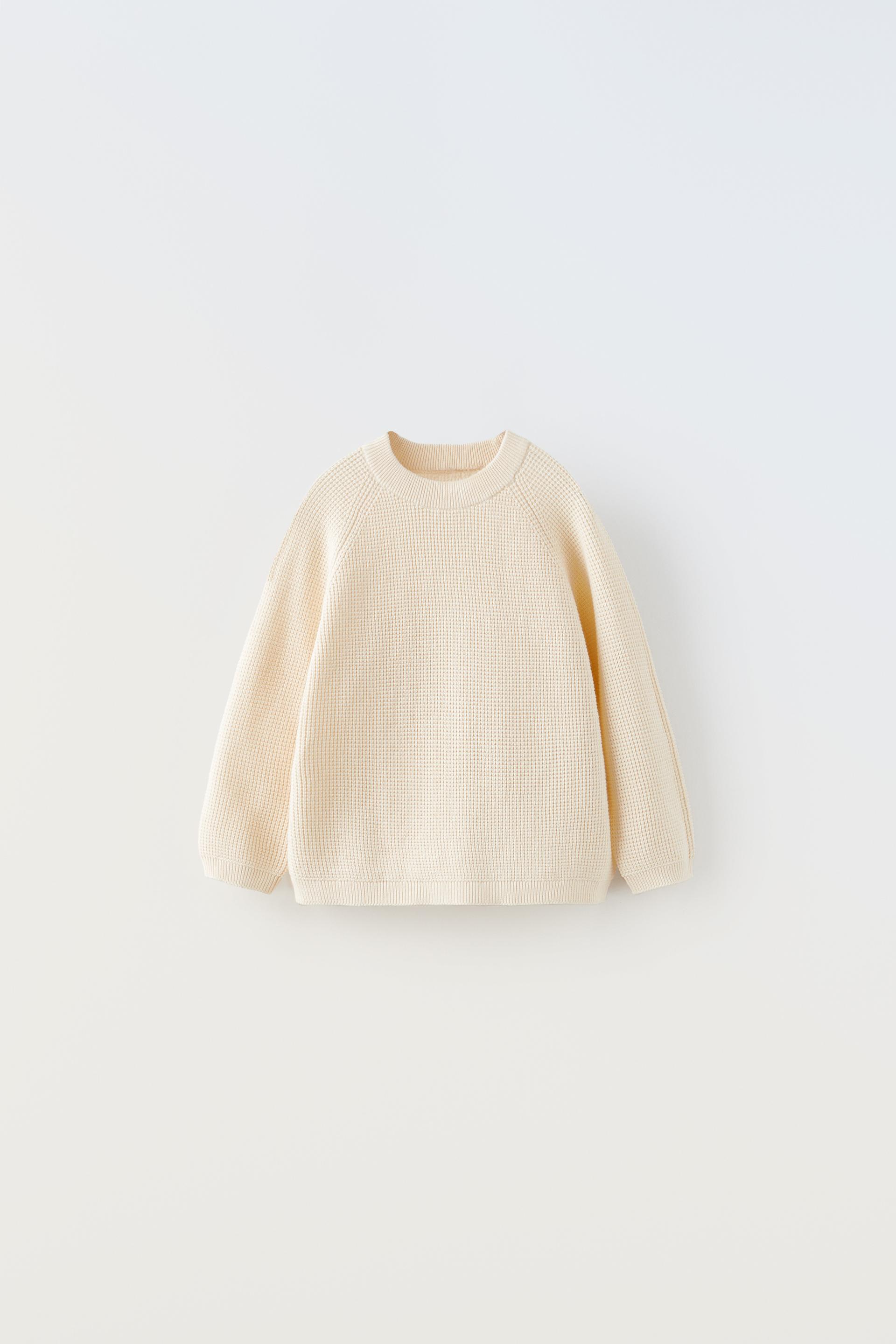 Zara waffle knit sweater Clearance