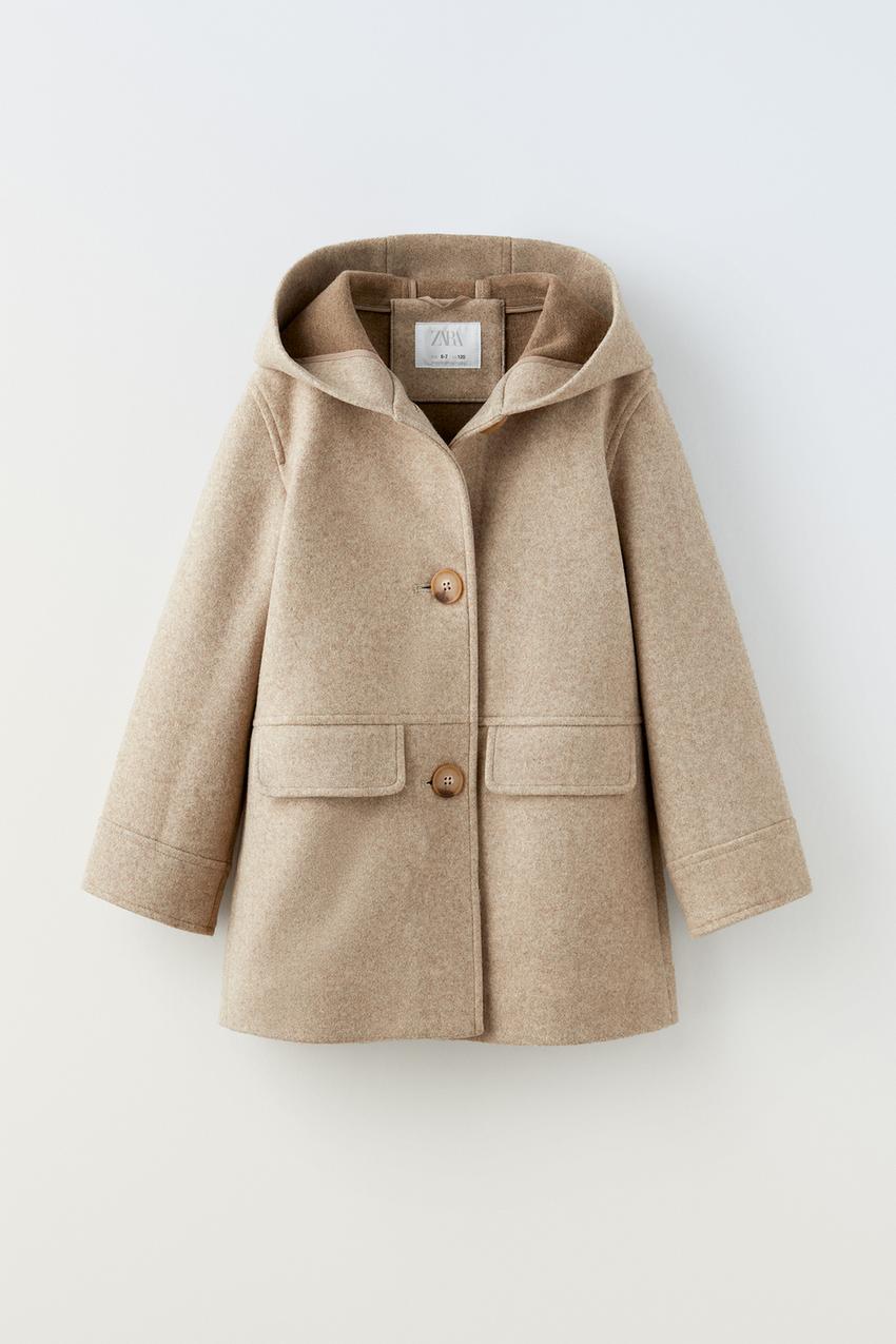 Zara light beige coat Clearance