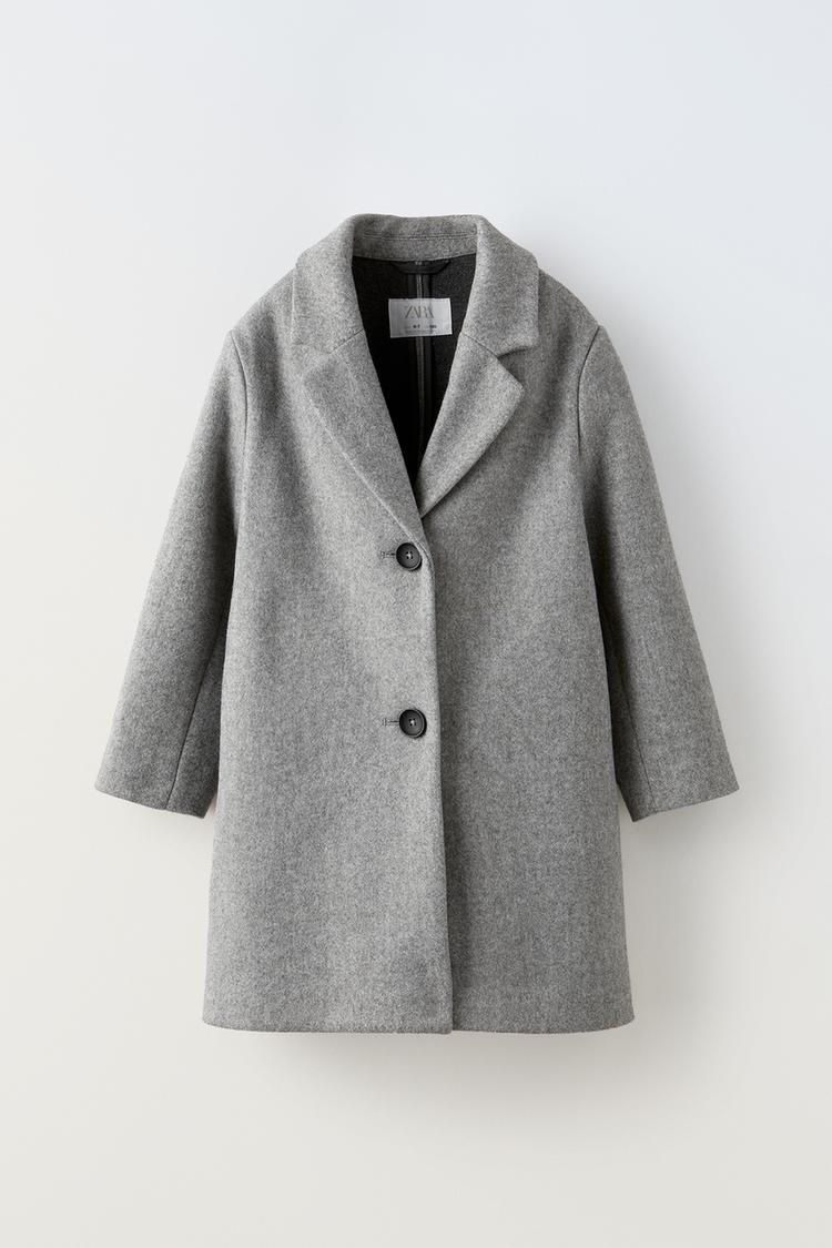 Abrigo paño niño zara new arrivals