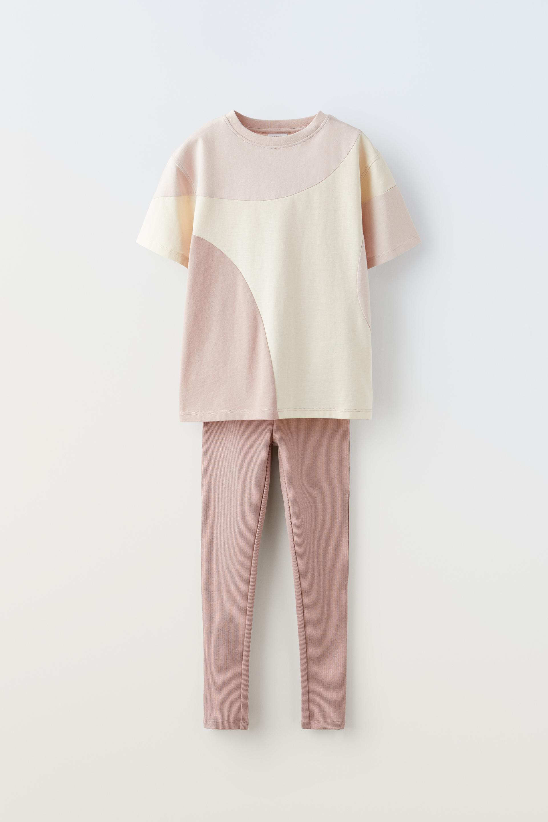 Beige leggings zara Clearance