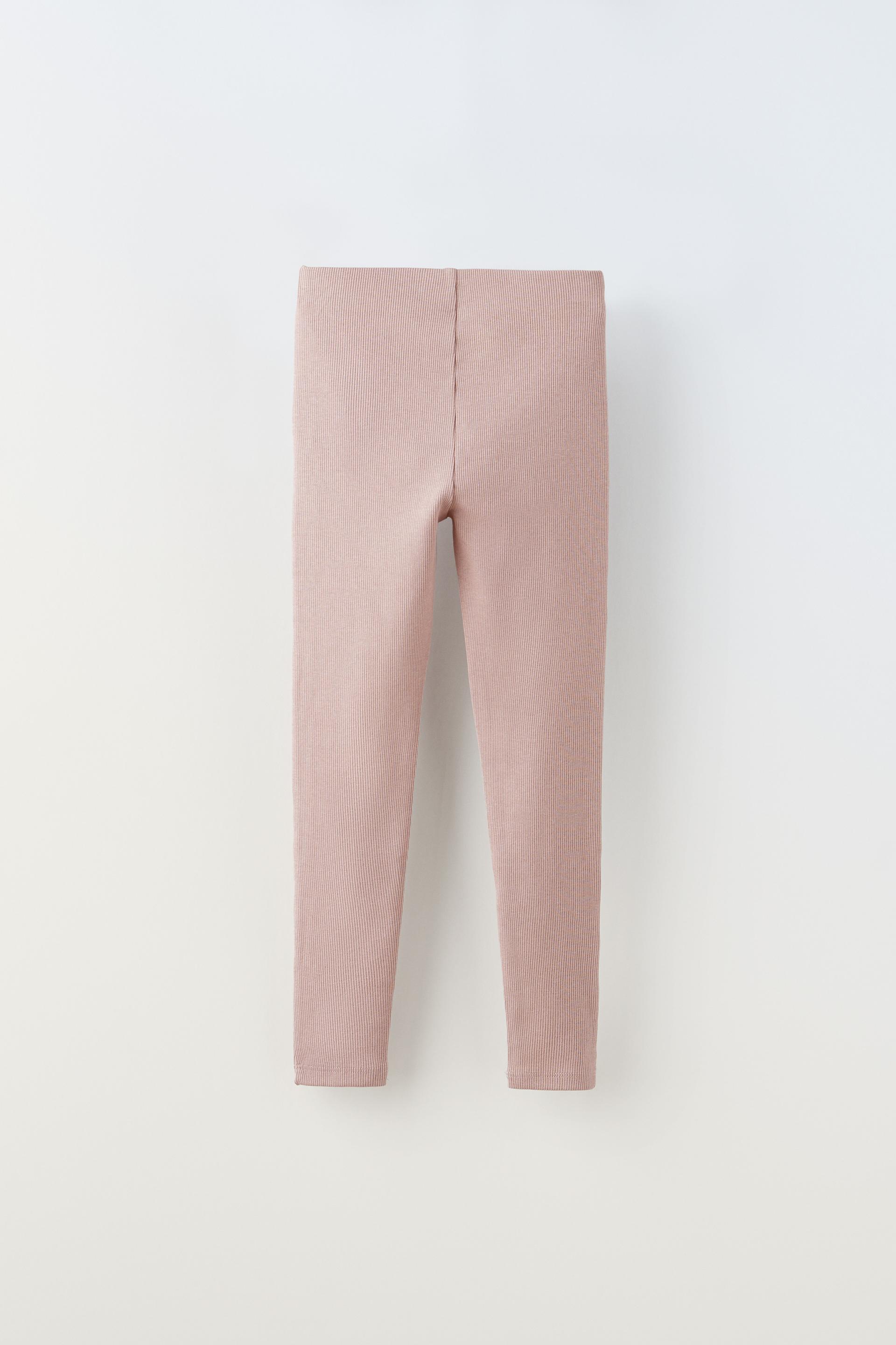 Beige leggings zara Clearance