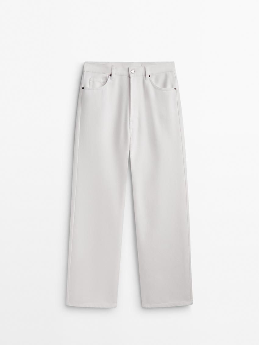 White jeans from zara Clearance
