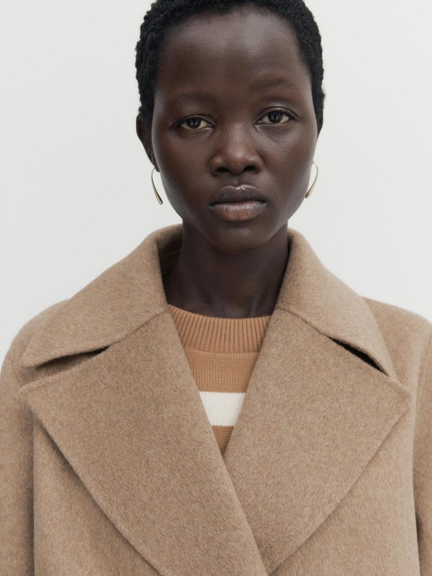 Zara short wool coat Clearance