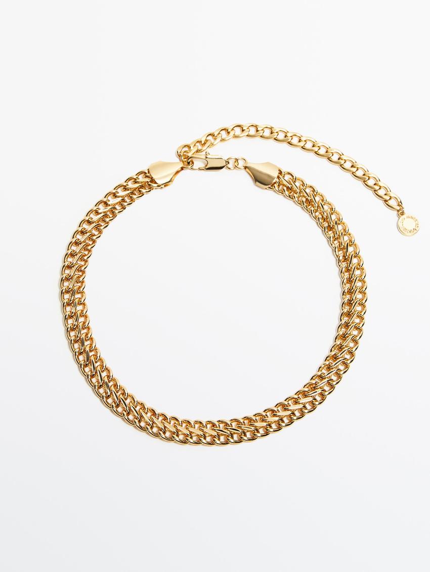Zara link necklace Clearance