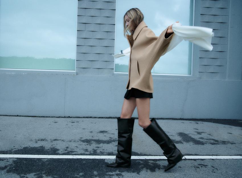 Zara vegan boots Clearance