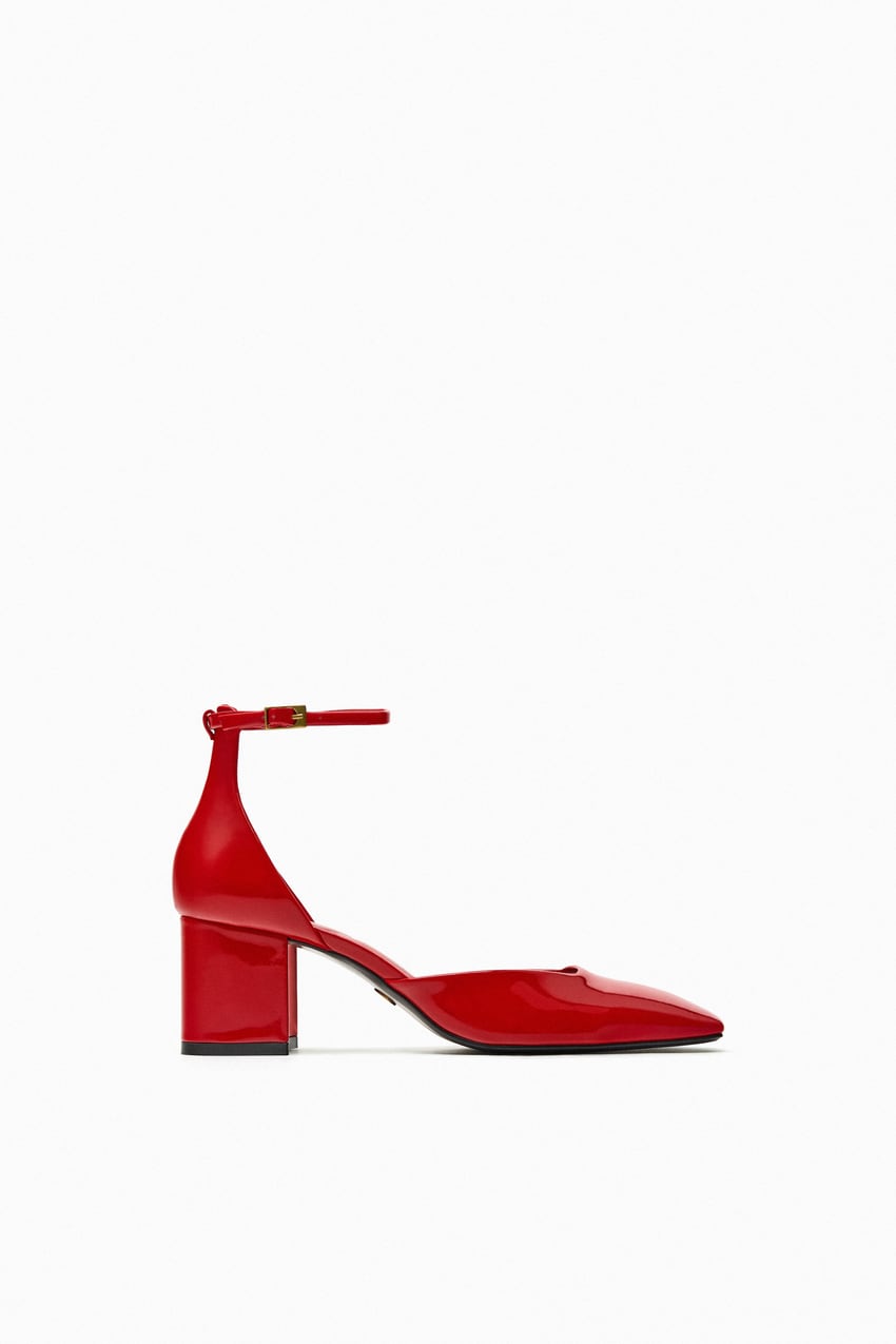 shoes with red