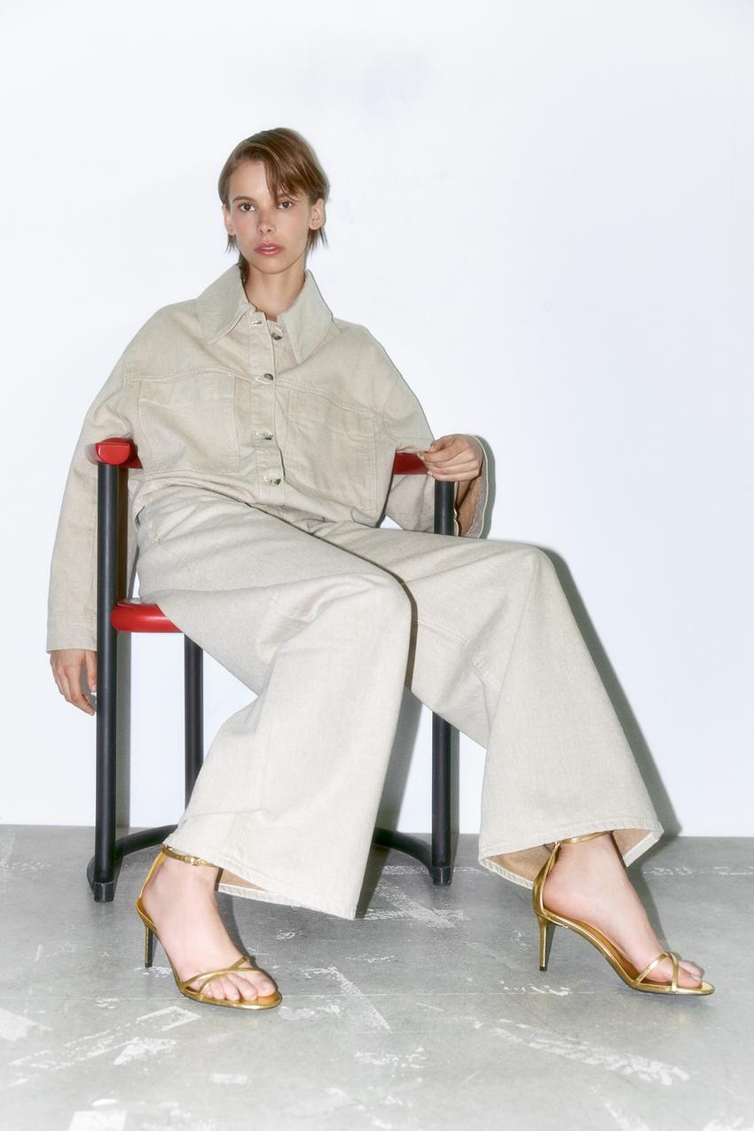 Zara wrap sandals Clearance