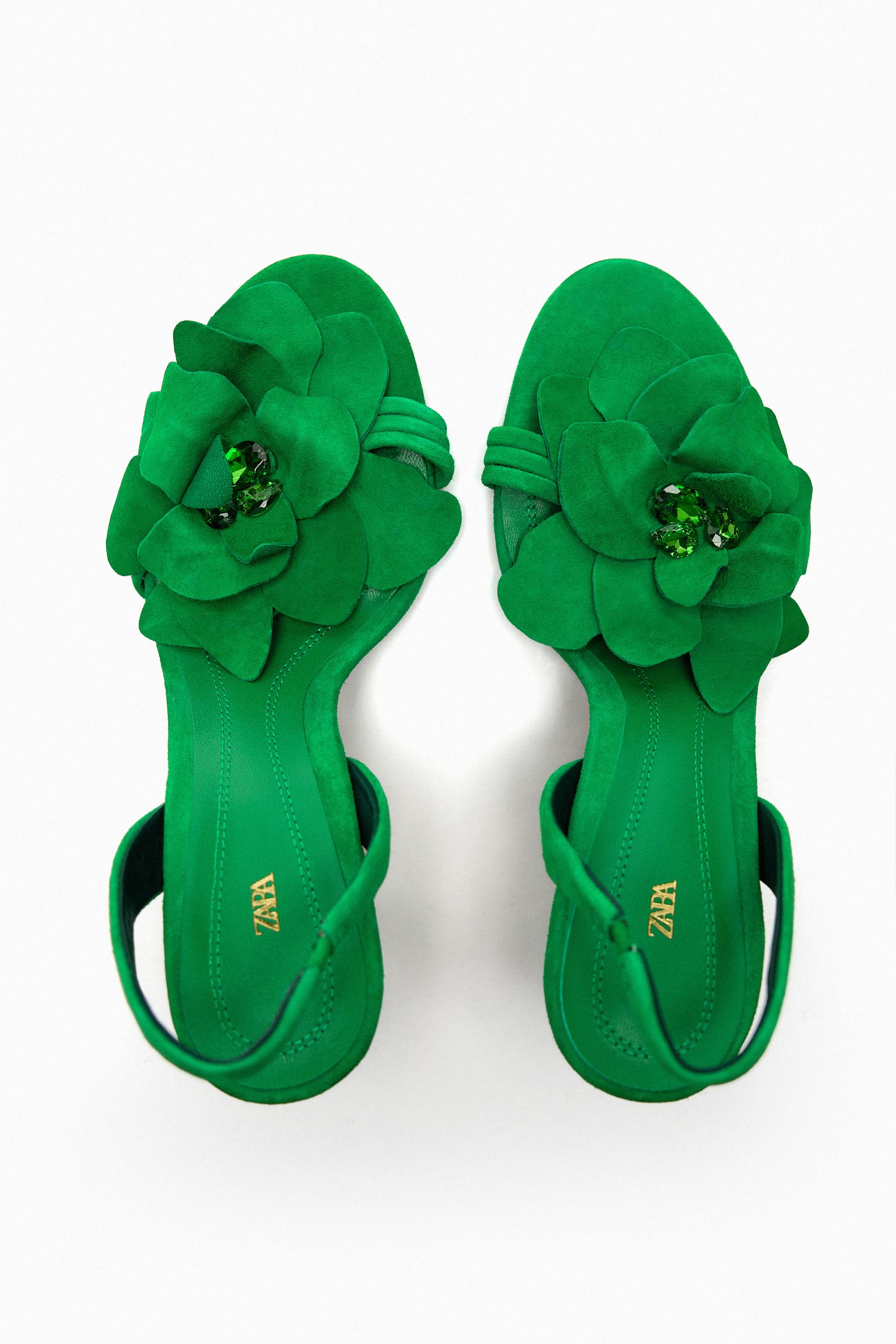 Zara floral sandals Clearance