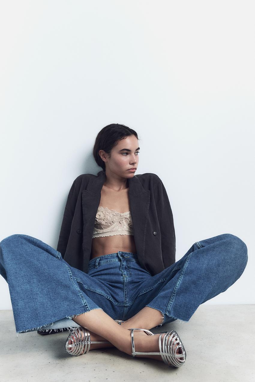 Zara cage sandals Clearance