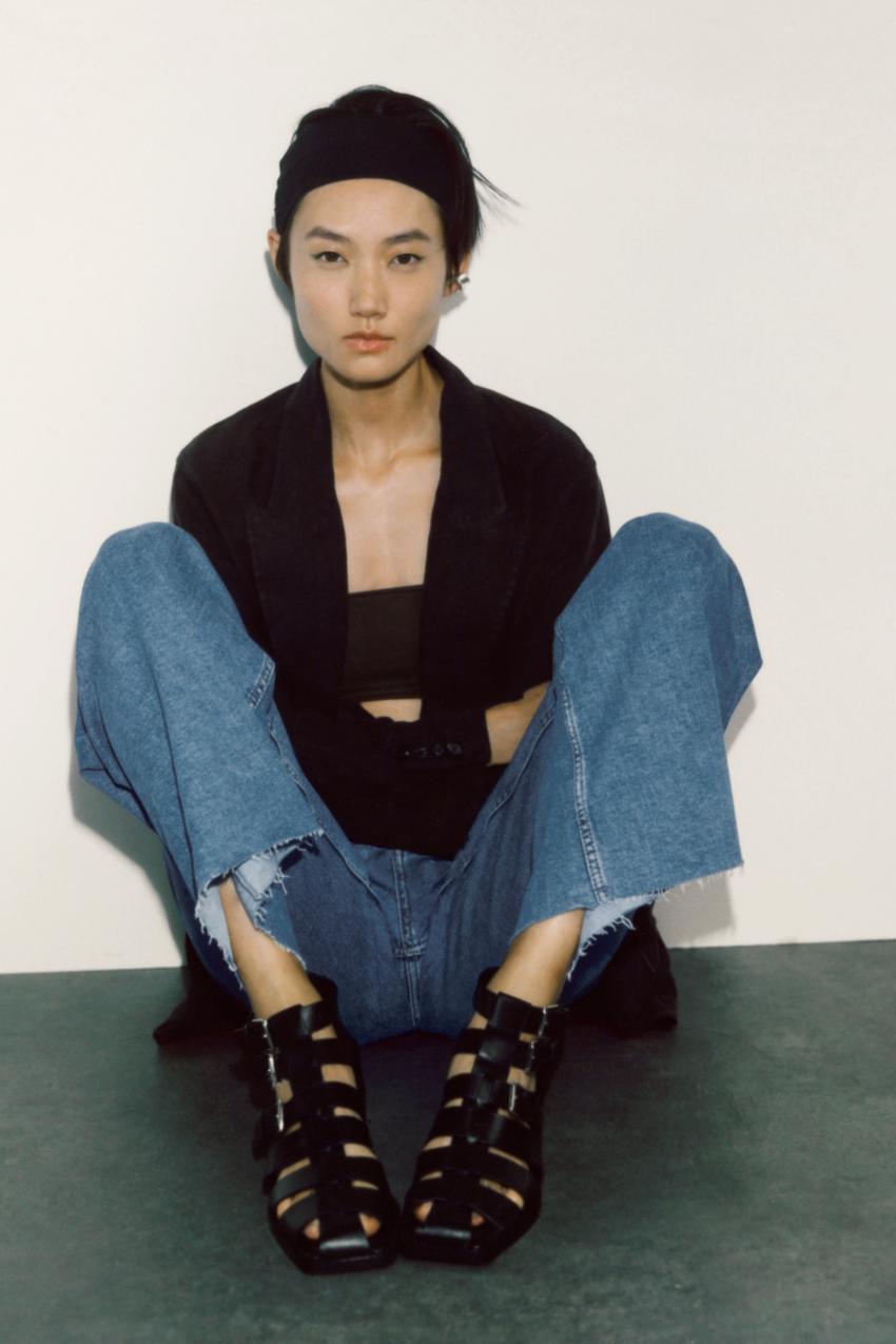 Zara caged shoes Clearance