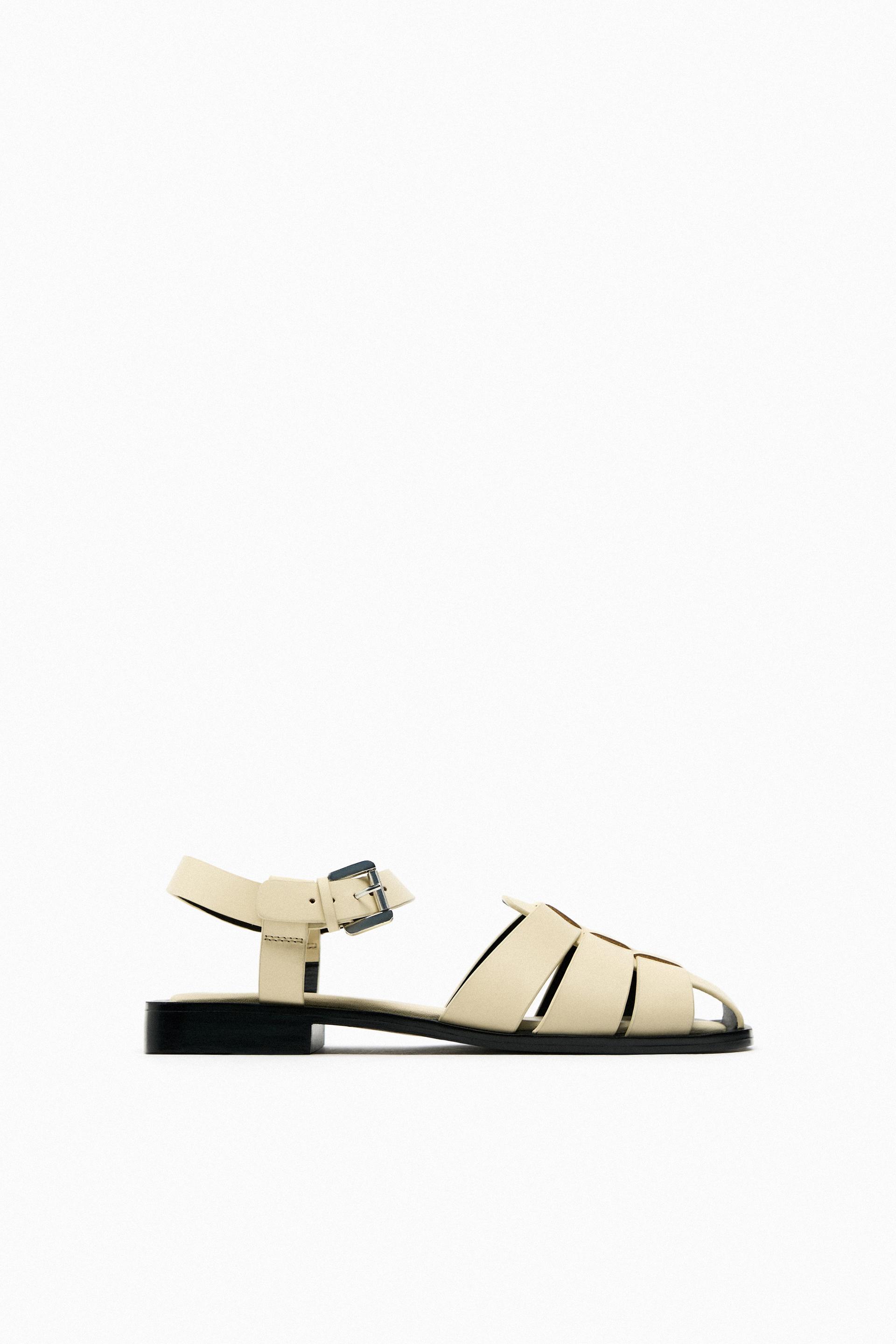 Zara cage sandals Clearance