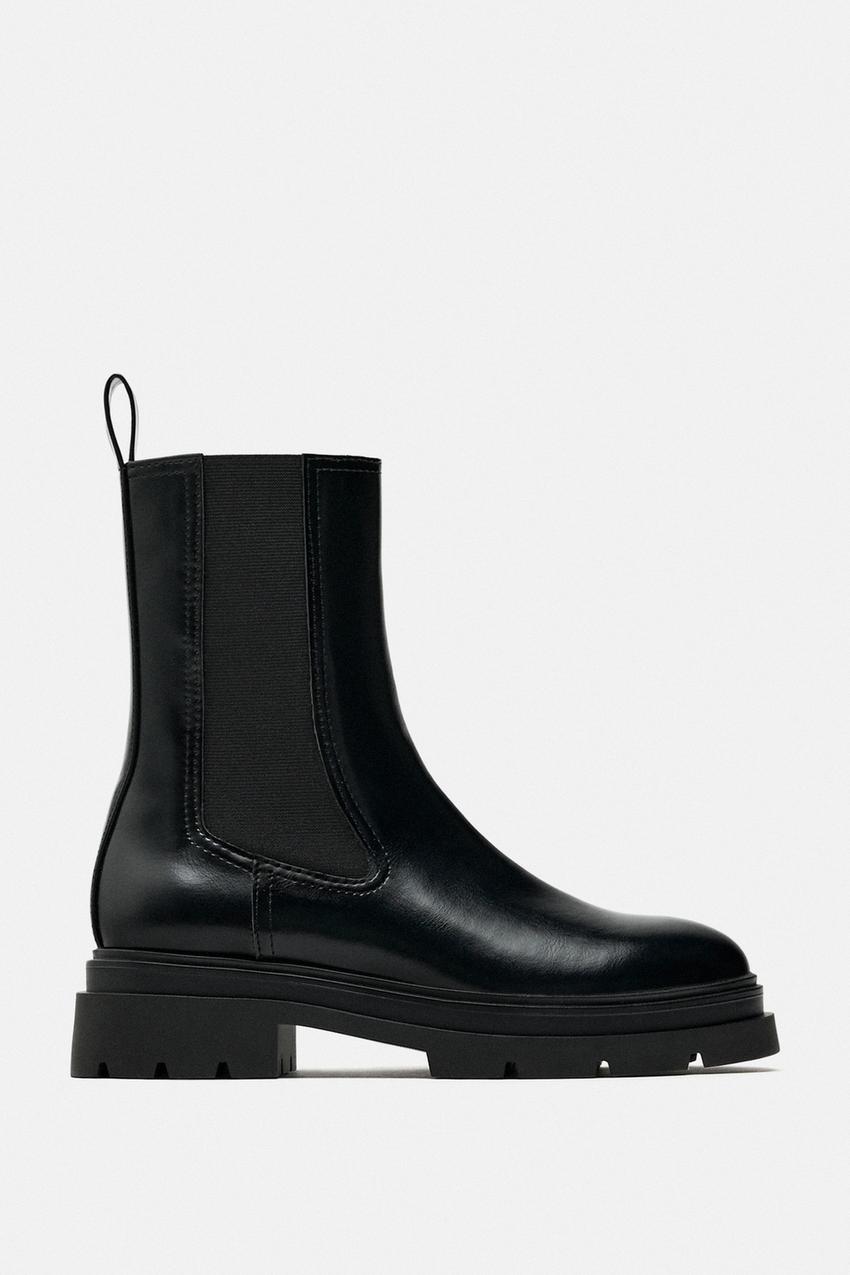 Womens black boots zara Clearance
