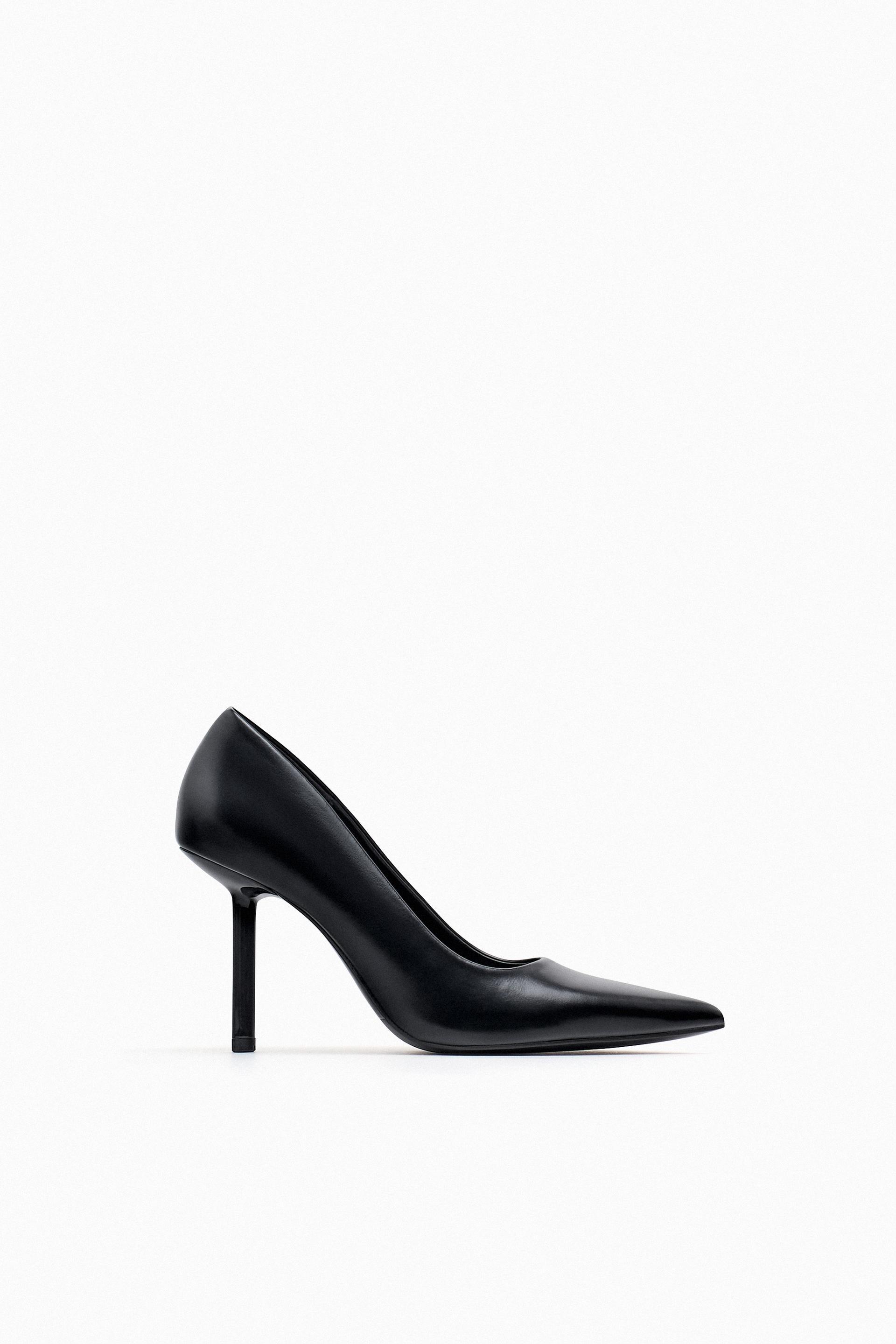 Zara basic black heels Clearance