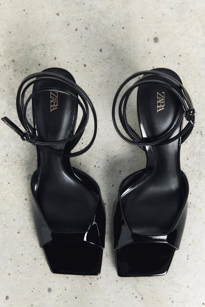 Zara peep toe heels Clearance
