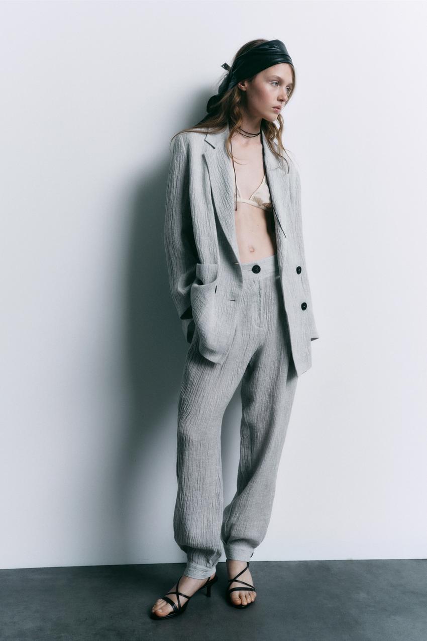 Zara leather strappy sandals Clearance