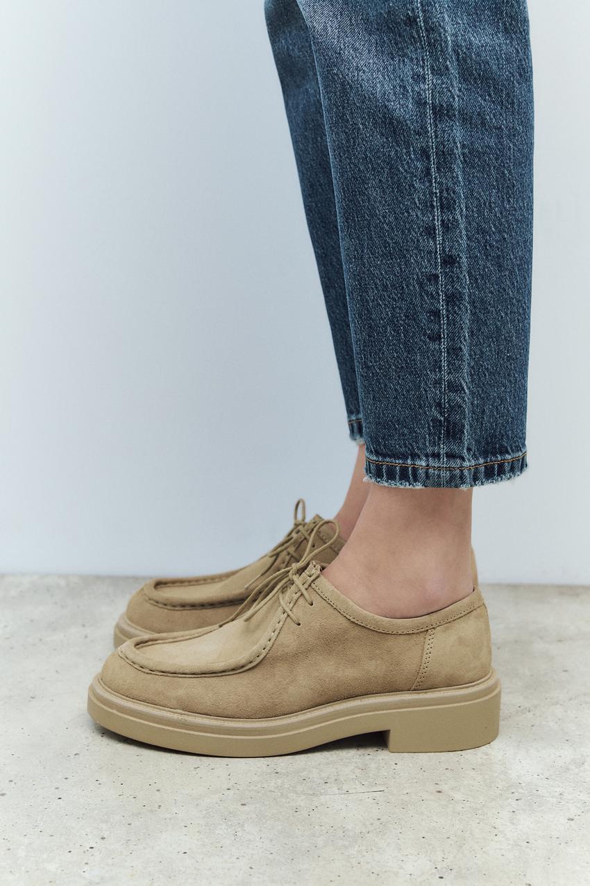 Suede shoes zara Clearance