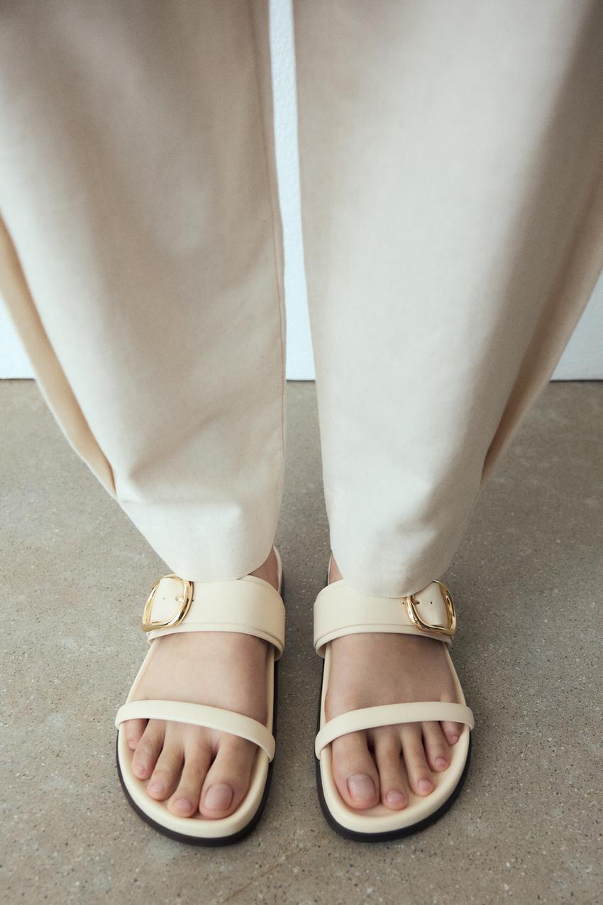 Zara hermes sandals Clearance