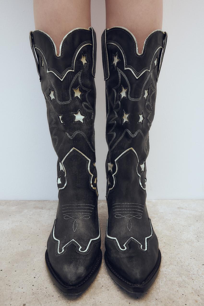 Cowboy boot zara Clearance