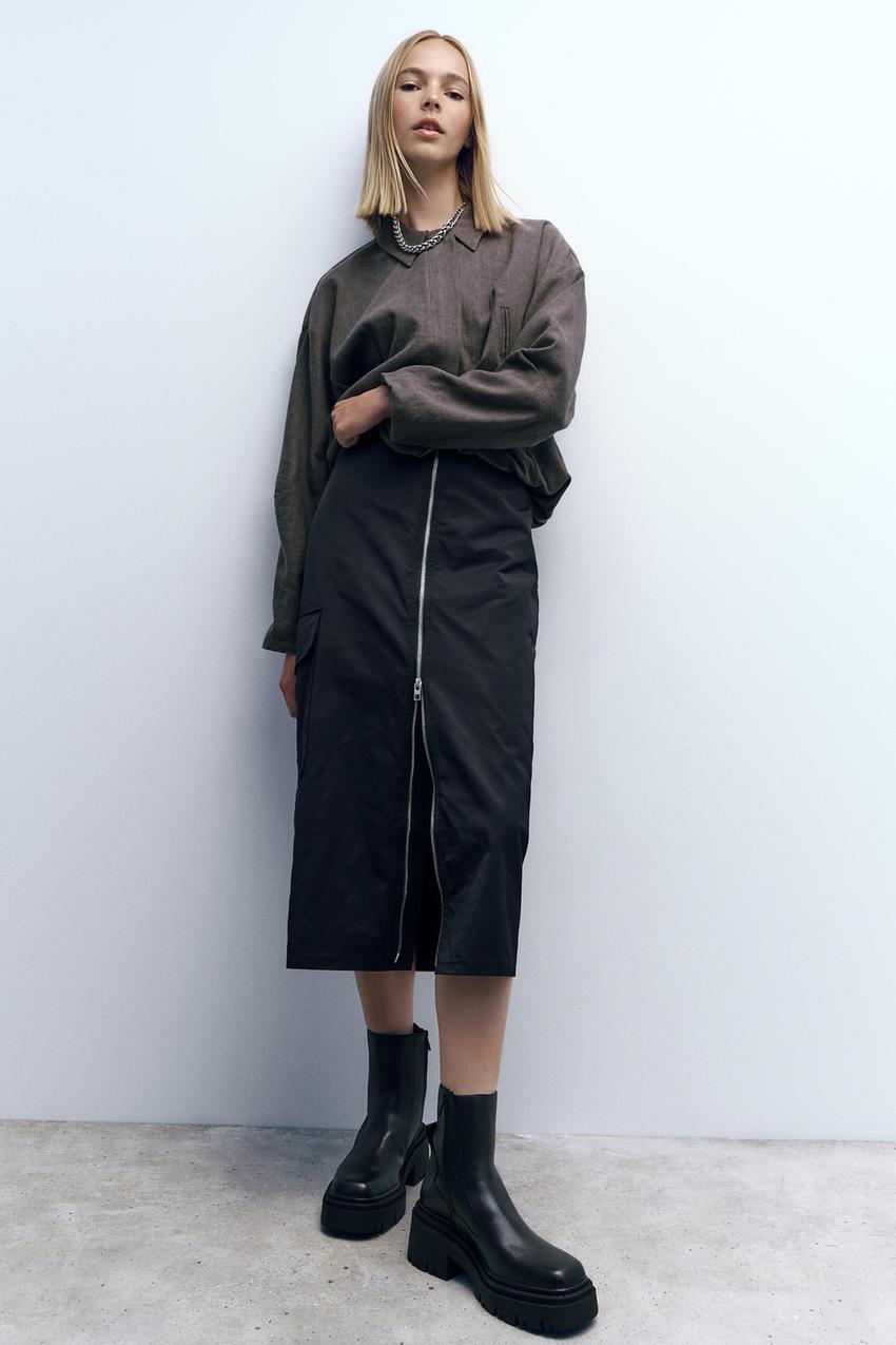 Zara lugged boots Clearance