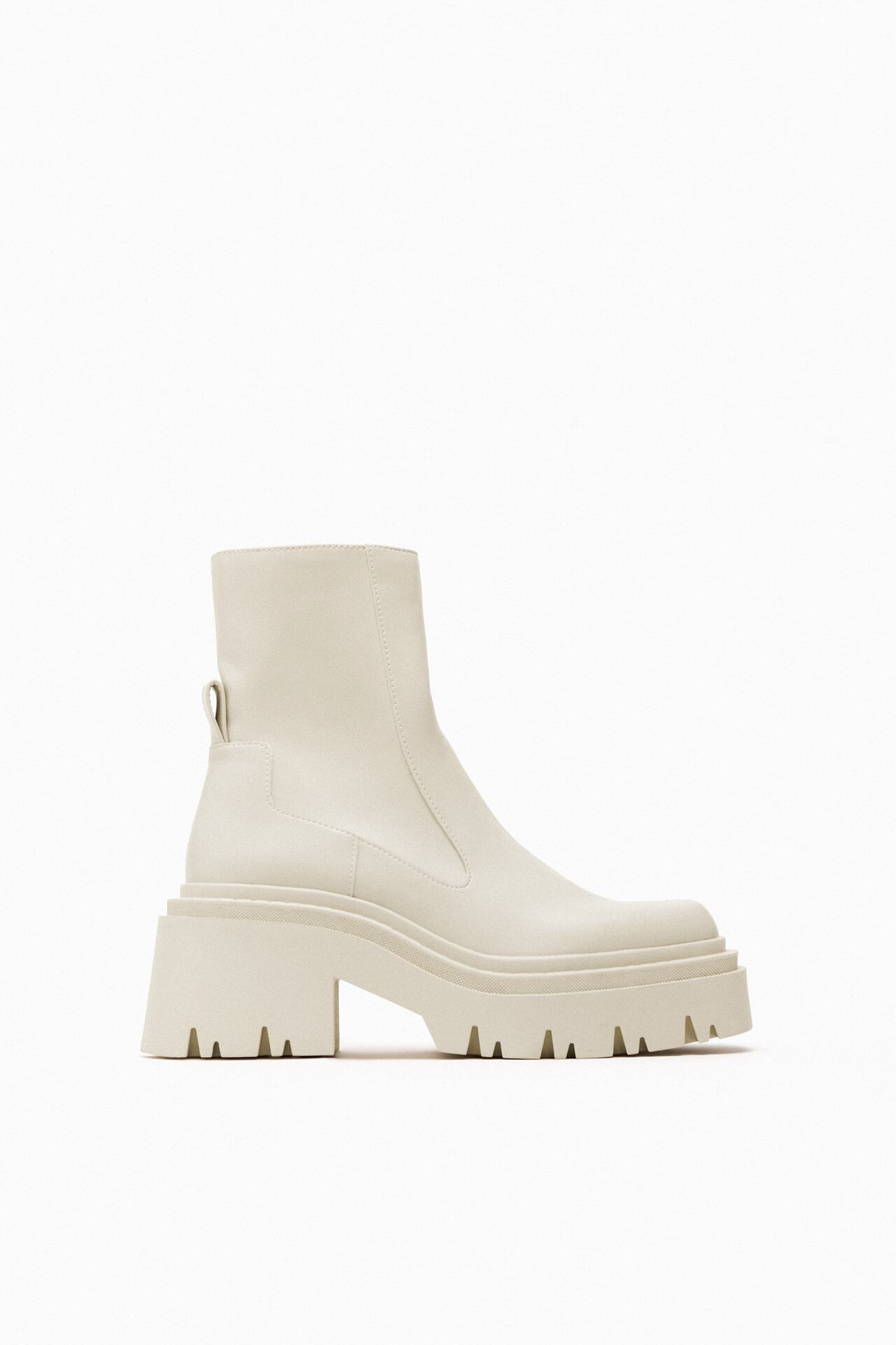 Zara Track sole ankle boots