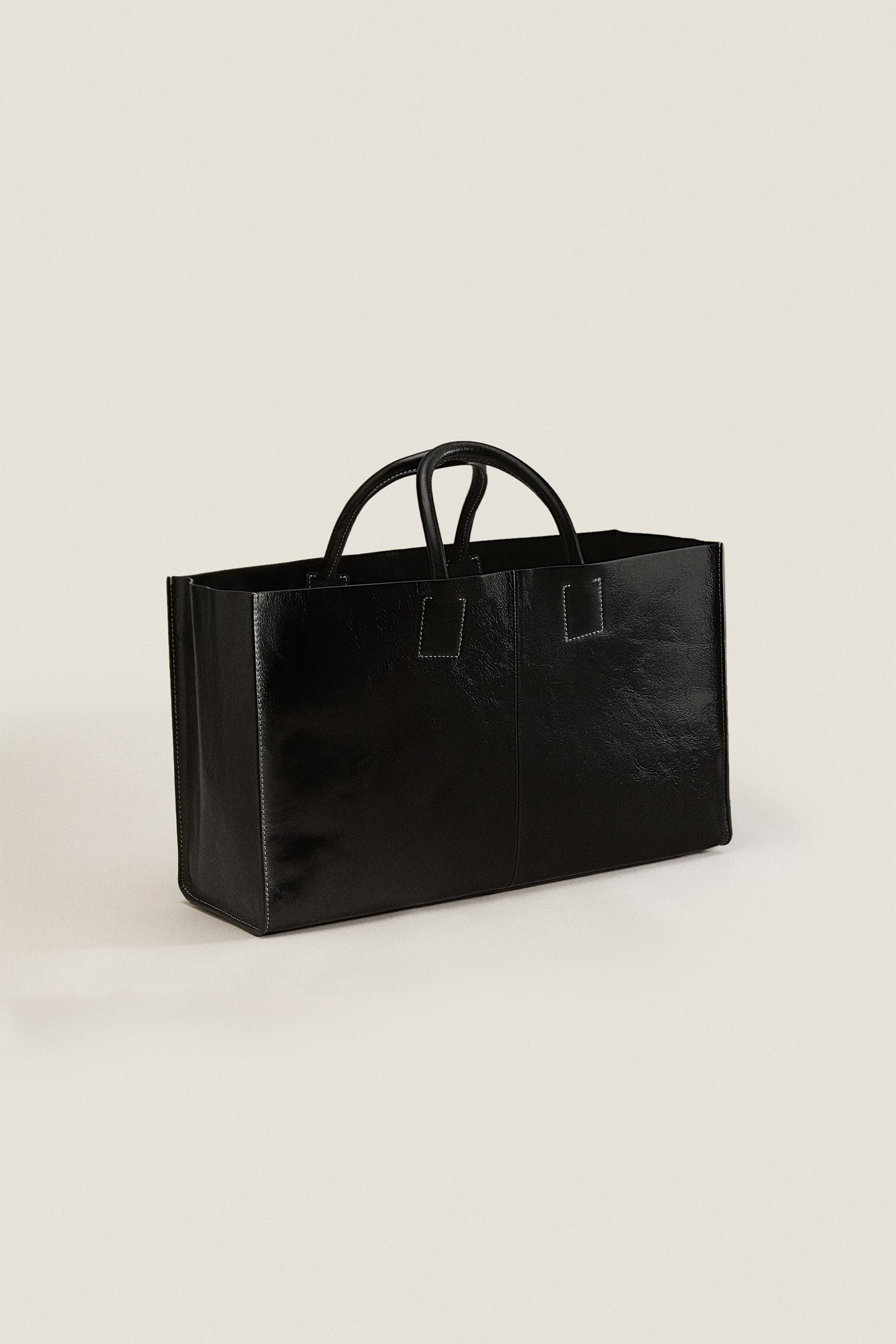 Zara basic tote bag Clearance