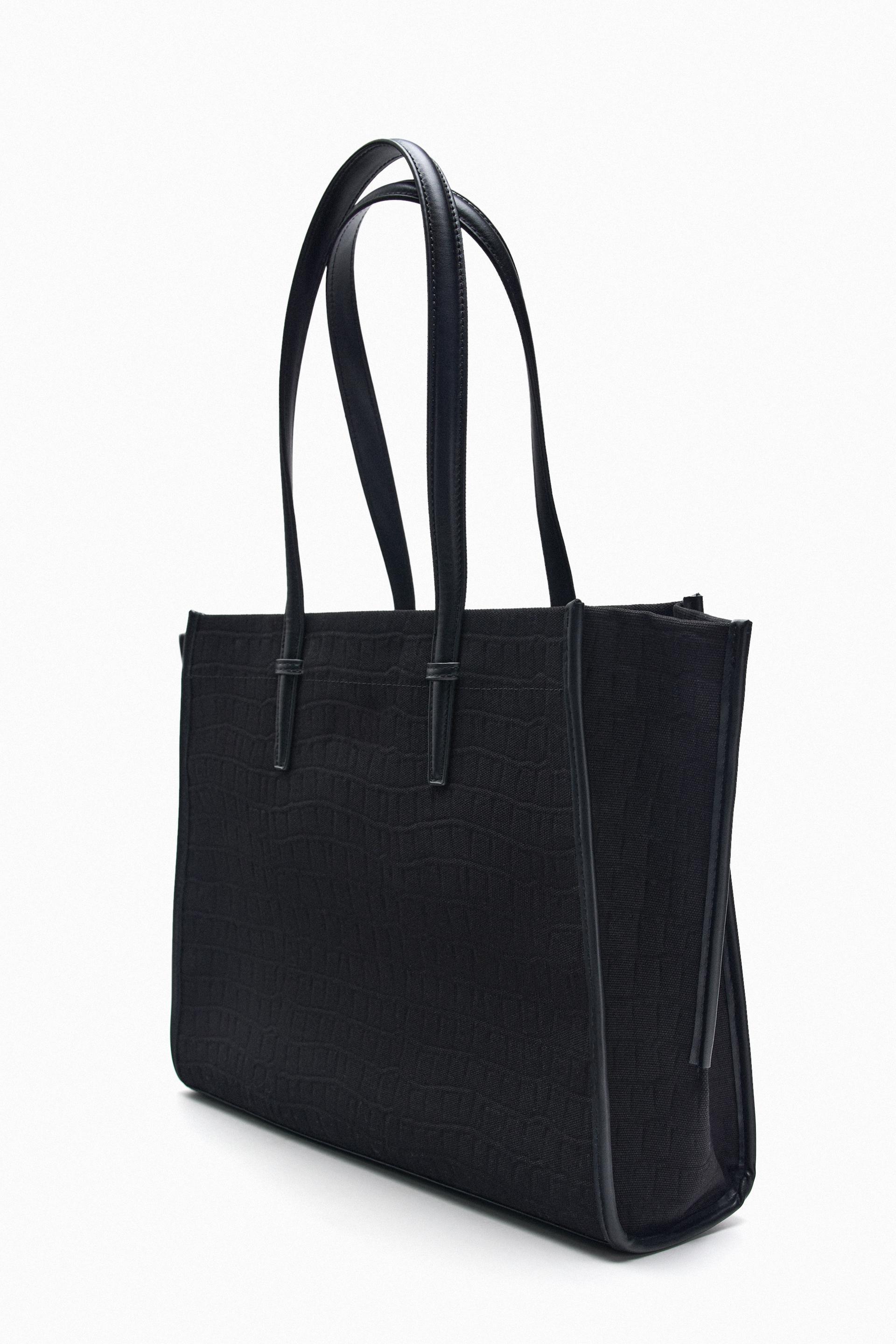 Zara big black bag Clearance