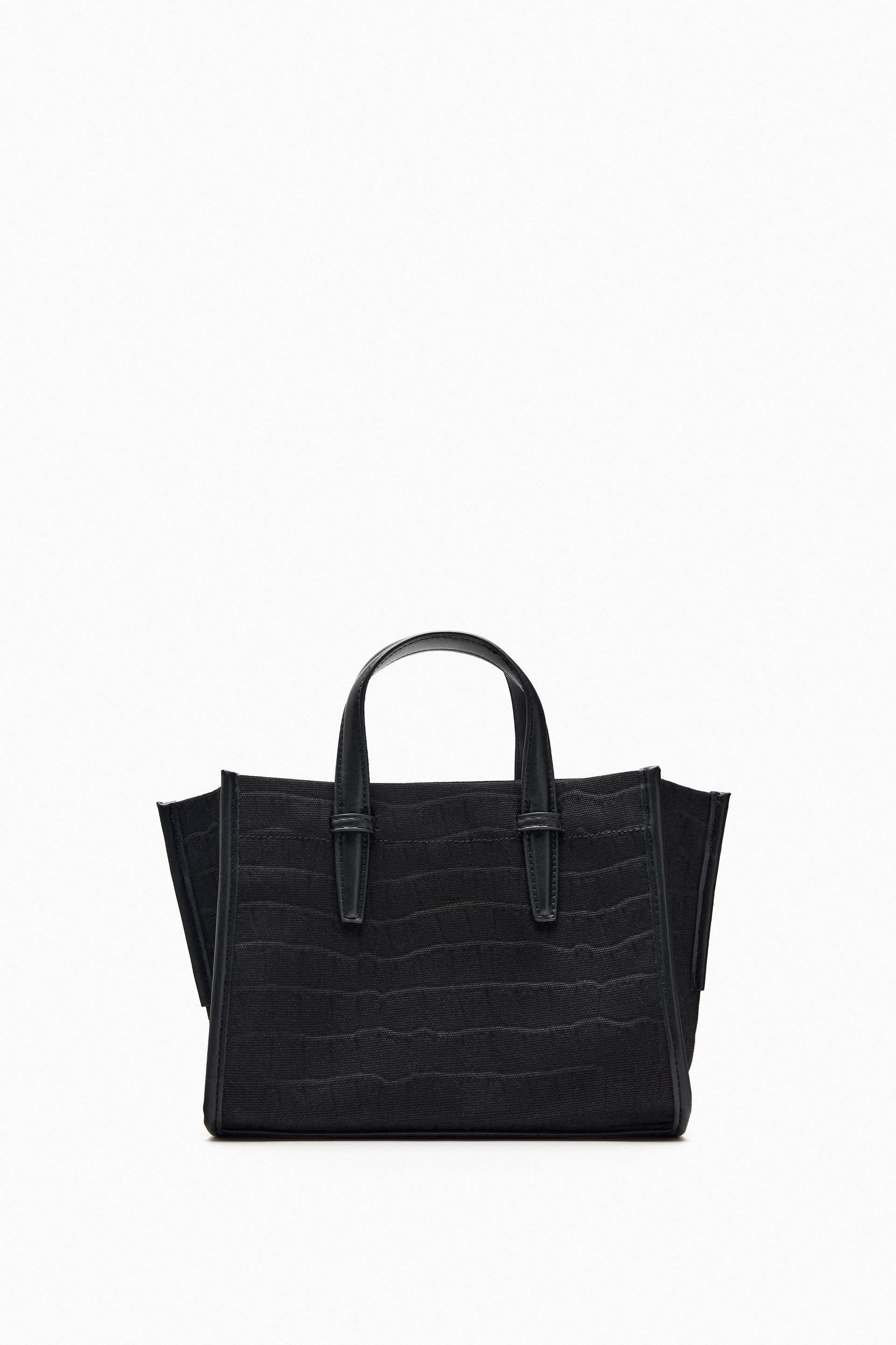 Zara crocodile bag Outlet