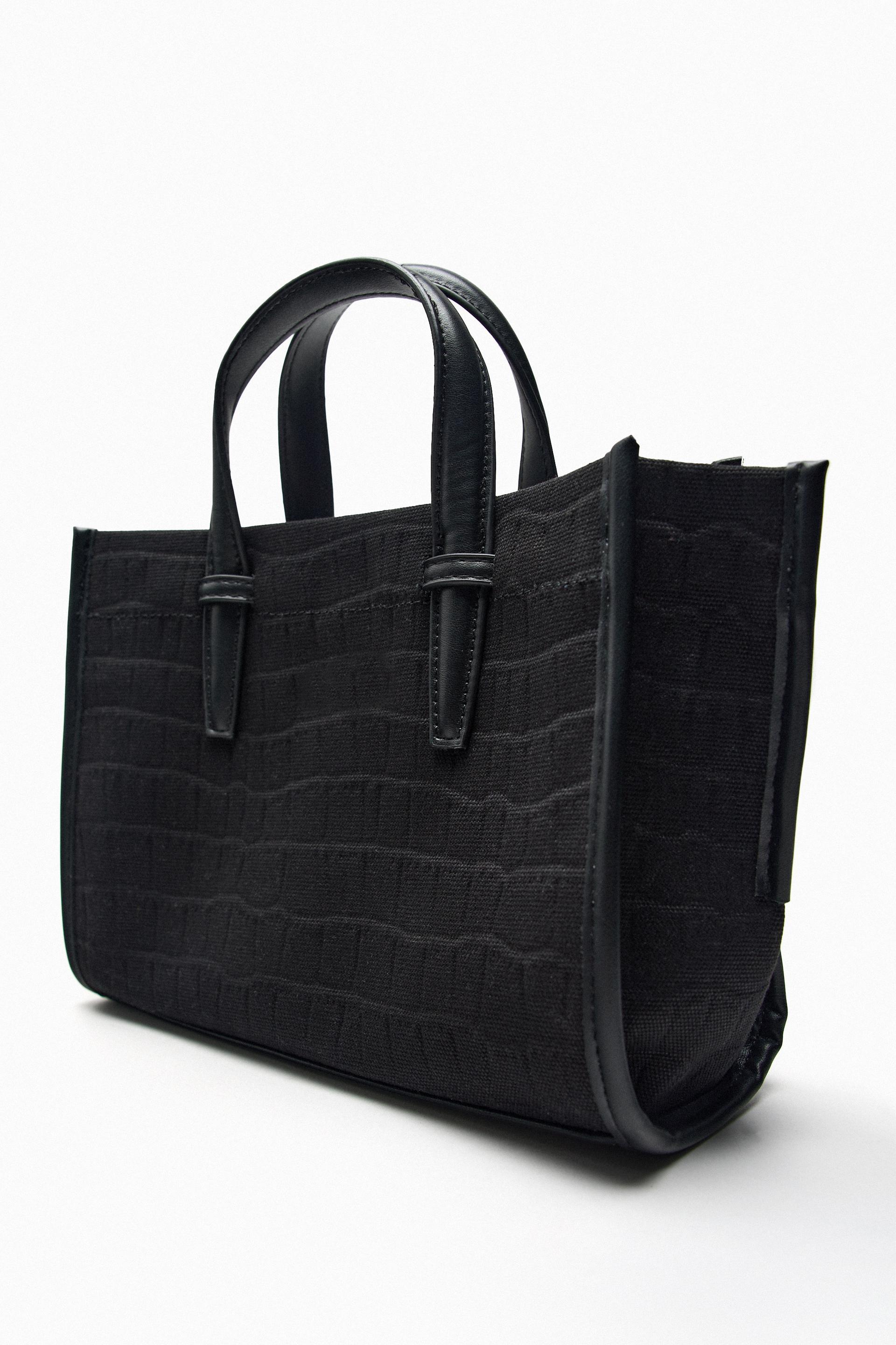 Zara mini croc bag Clearance