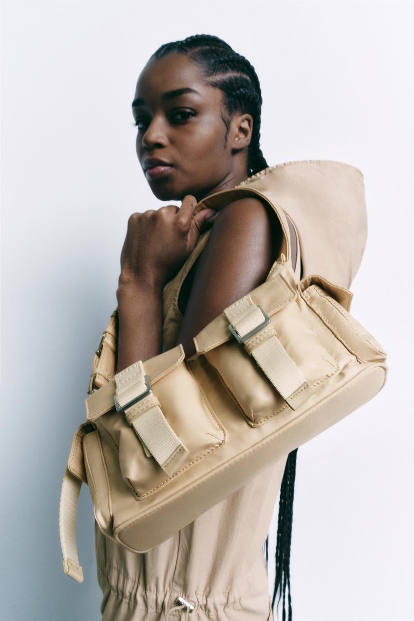 Zara beige handbag Clearance