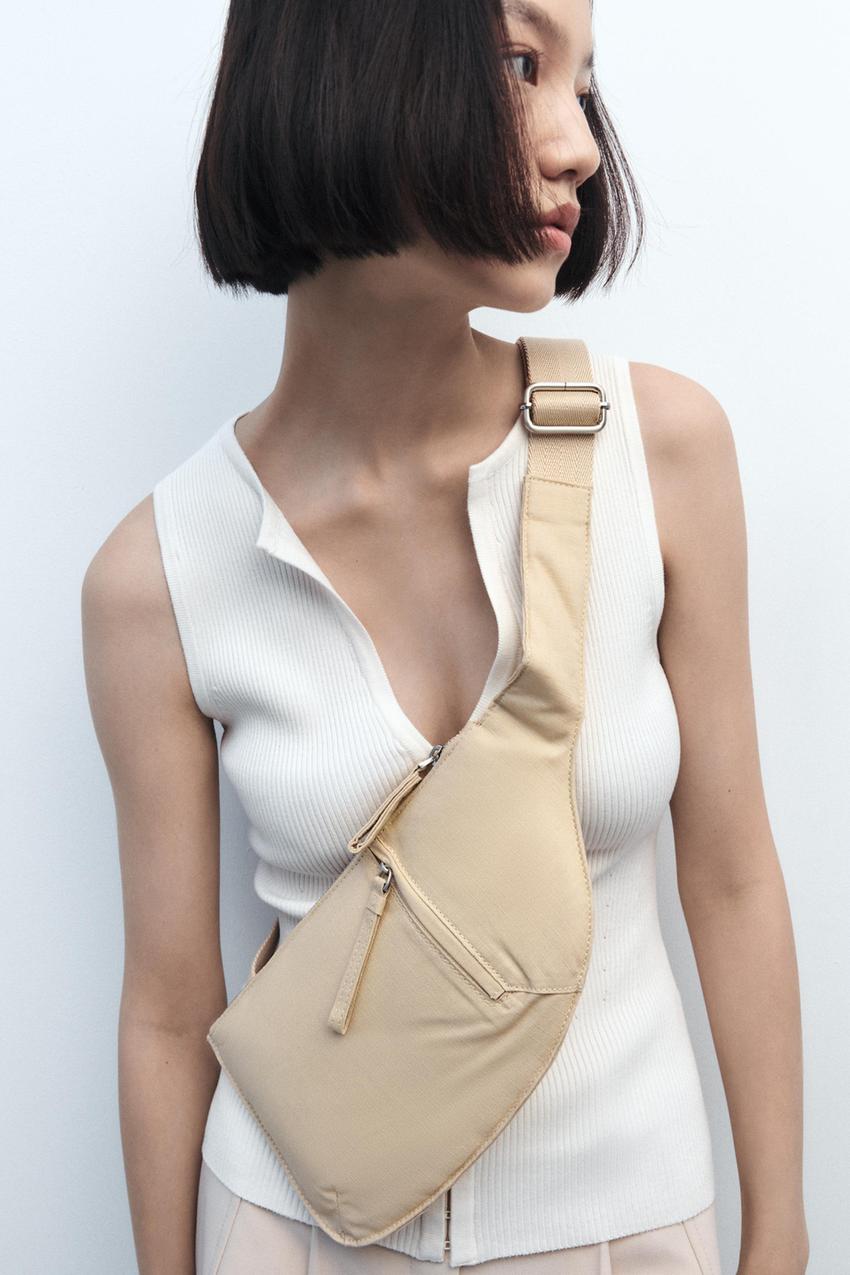 Crossbody belt bag zara Clearance