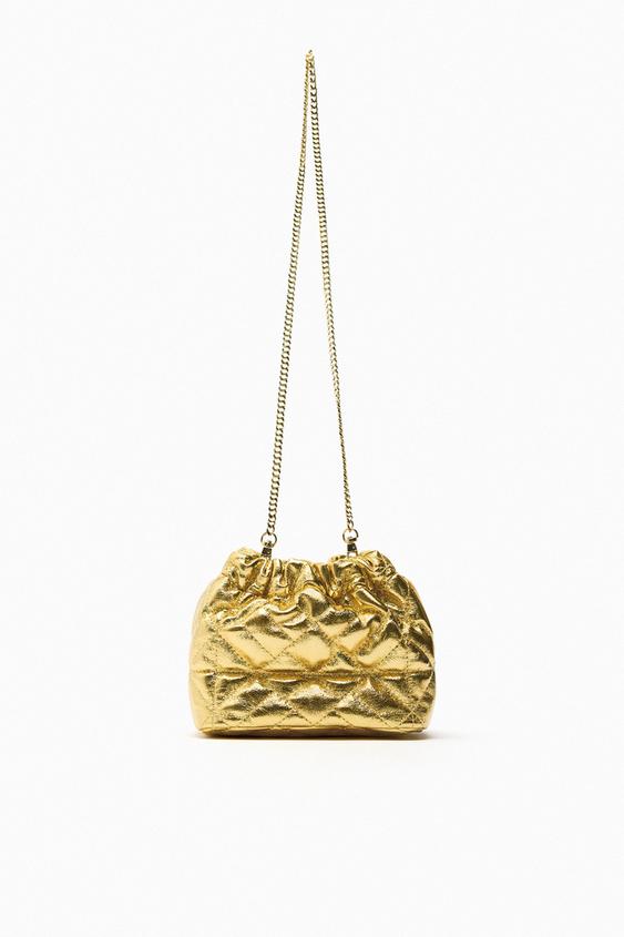 Zara gold handbag Clearance