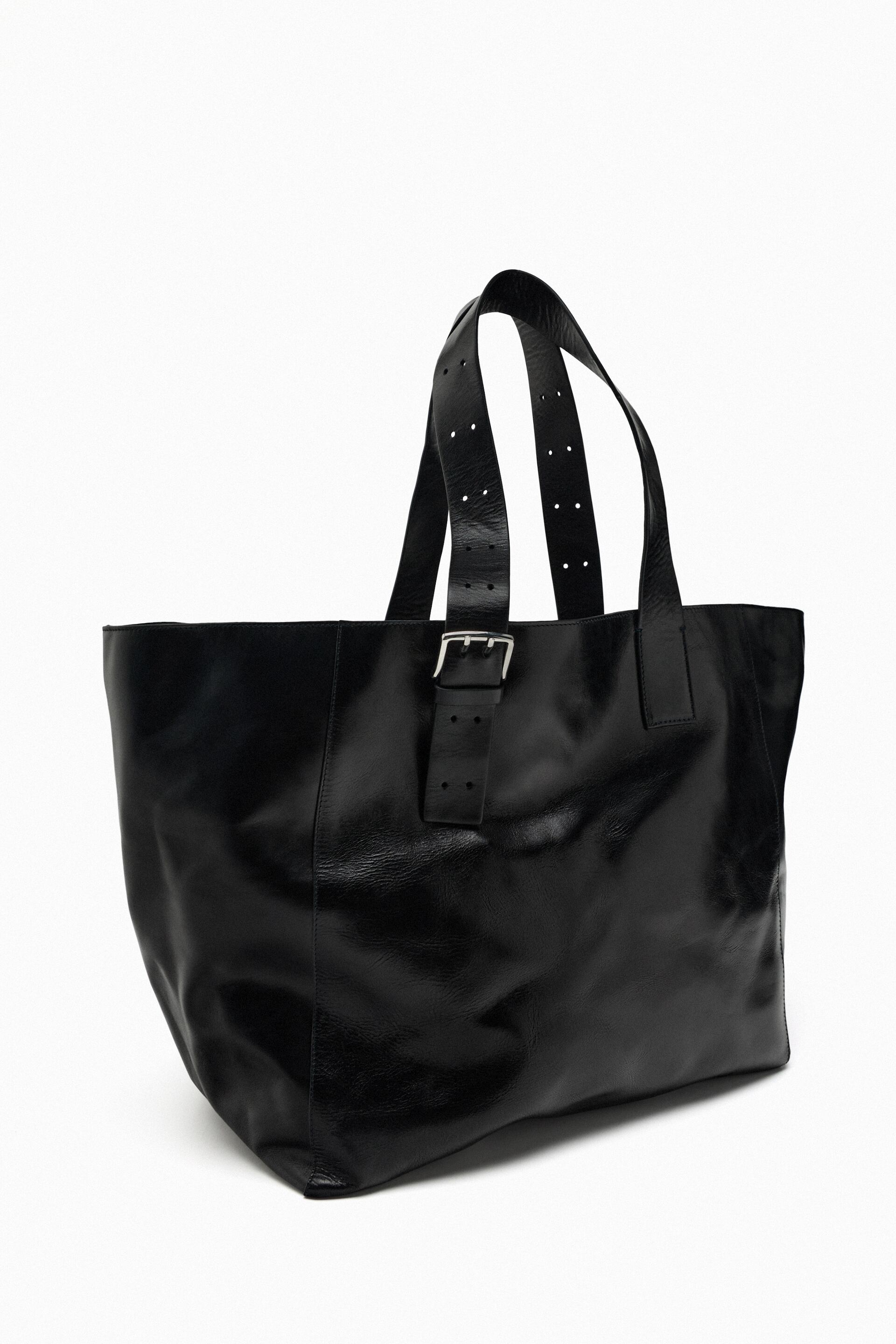 XXL LEATHER TOTE BAG