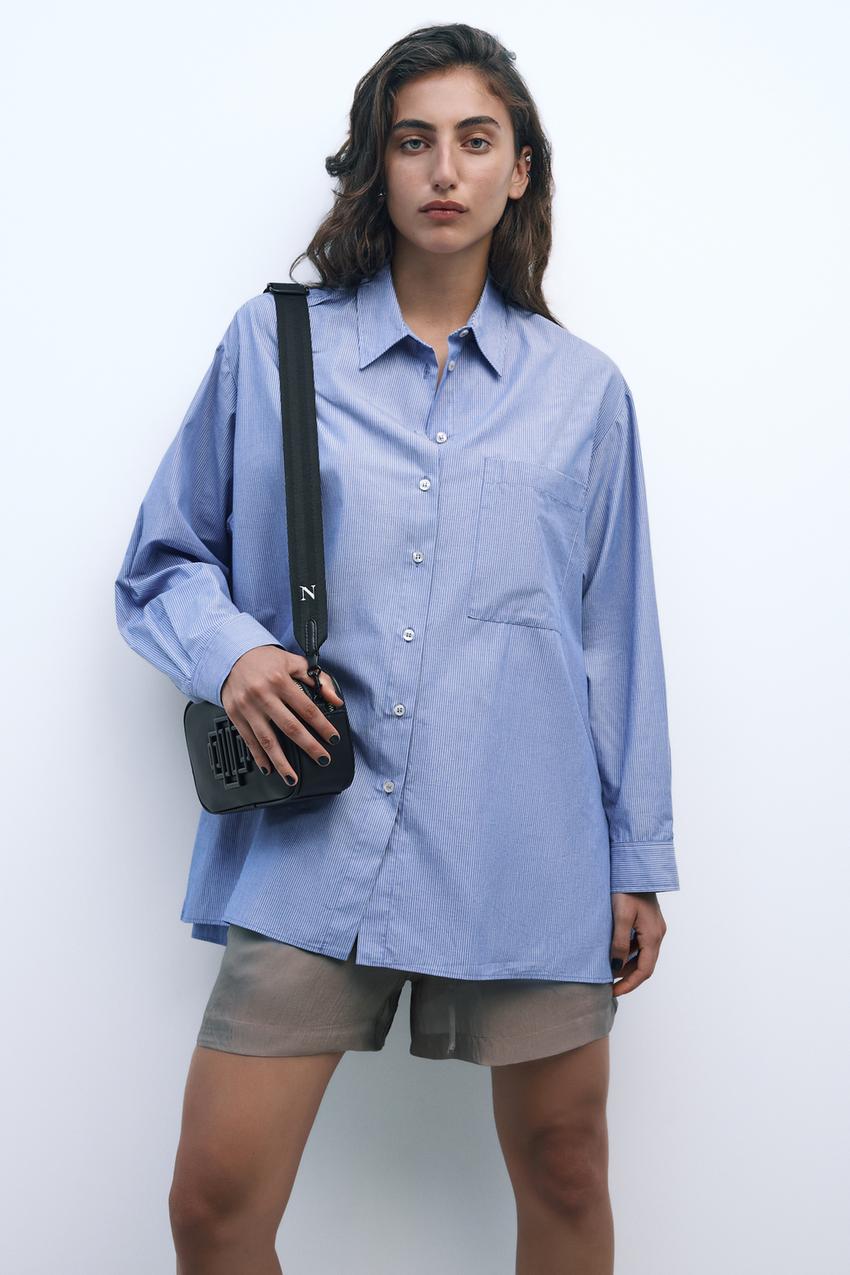 Zara oversized button up Clearance