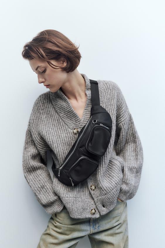 Women's belt bag zara clearance
